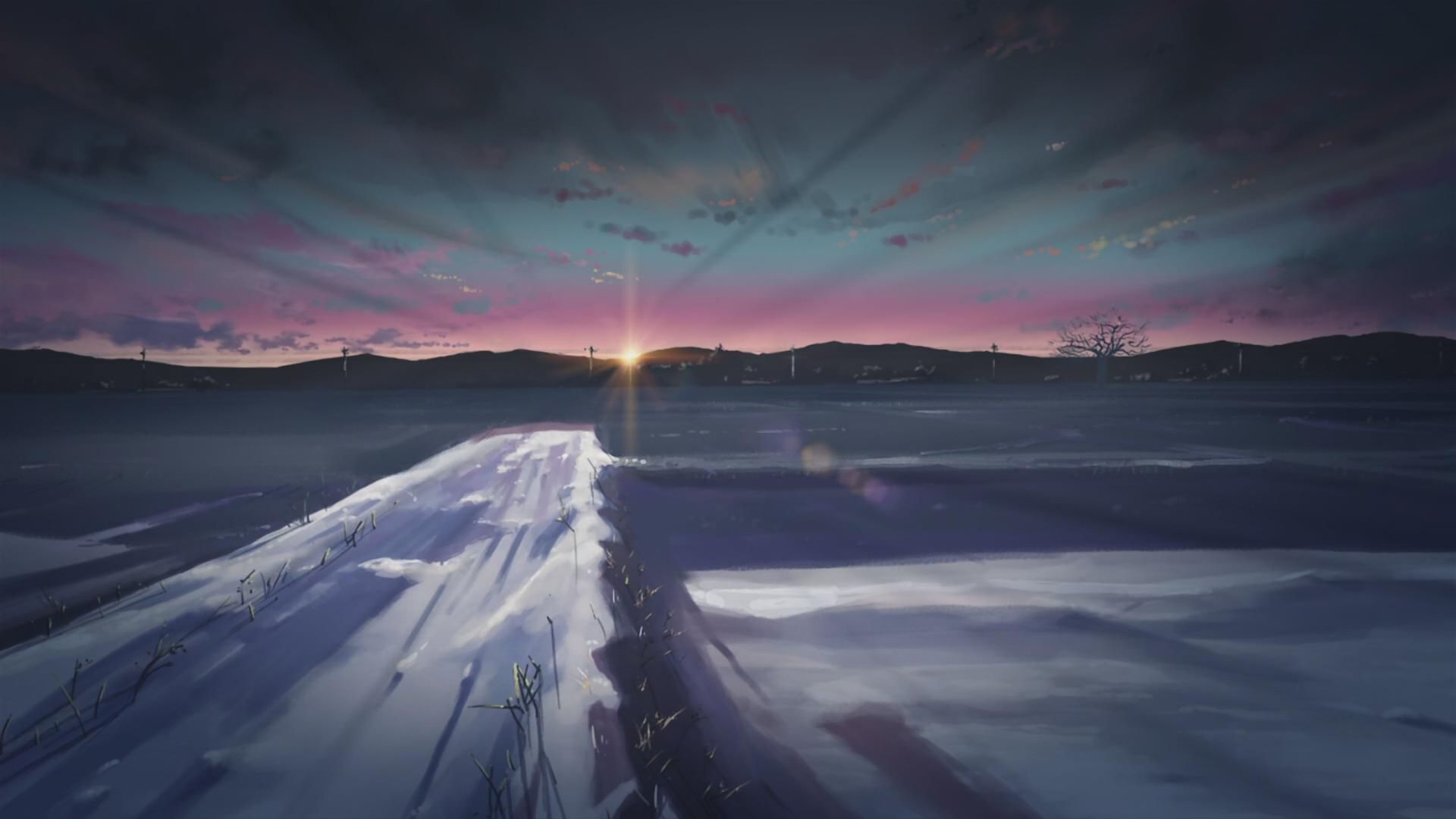  5 Centimeters Per Second HQ Background Wallpapers