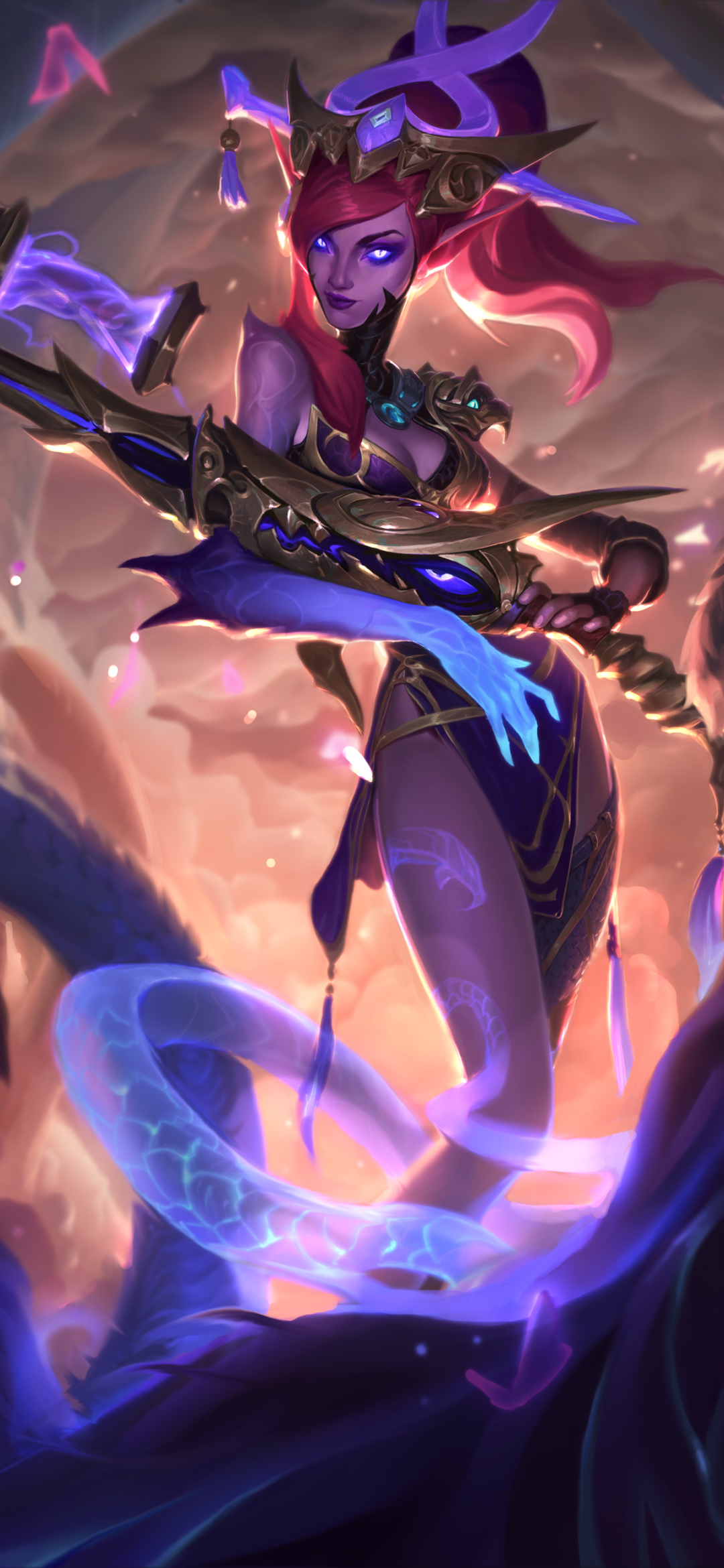 Download mobile wallpaper League Of Legends, Video Game, Morgana (League Of Legends) for free.