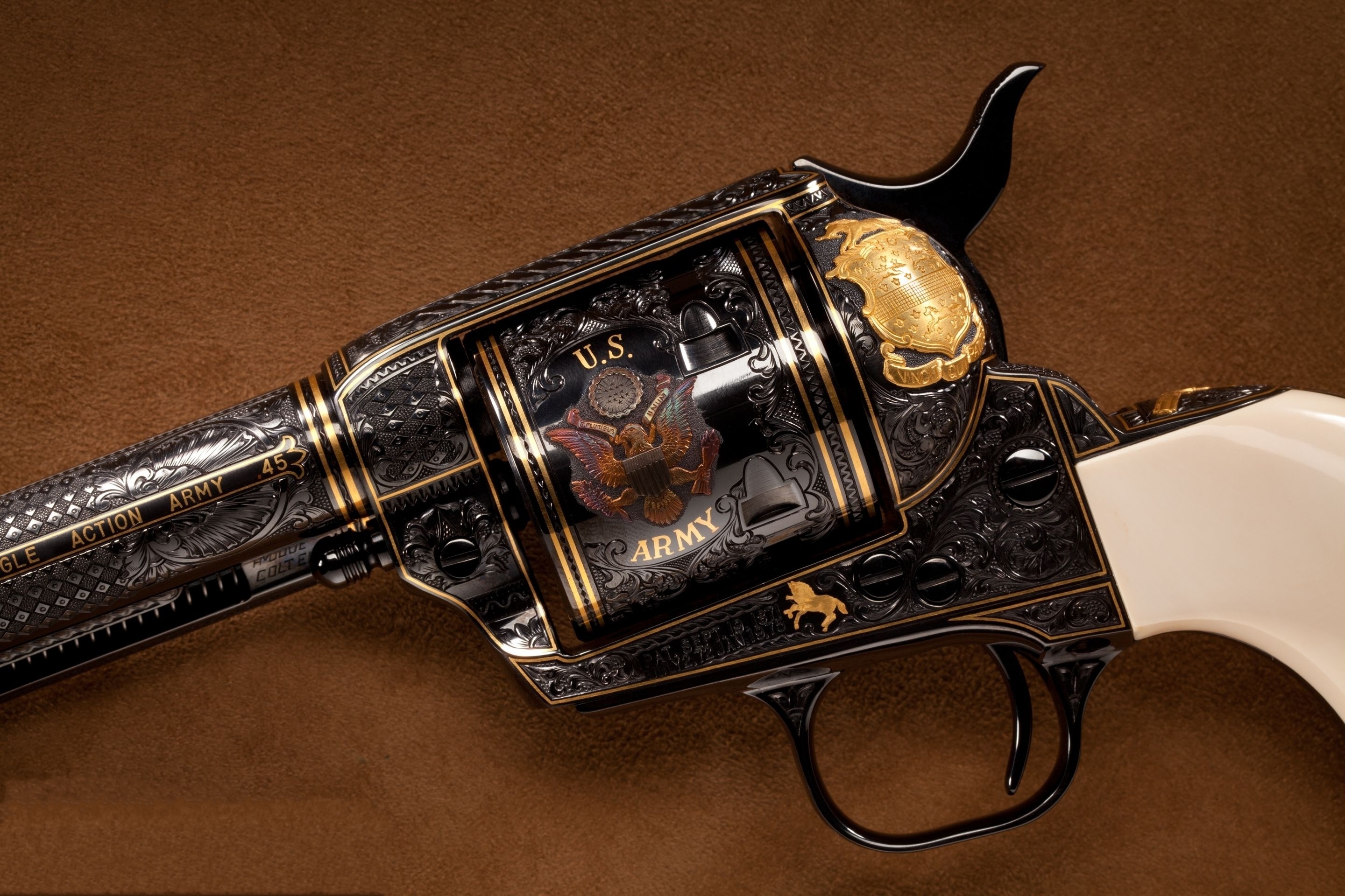 colt revolver, weapons