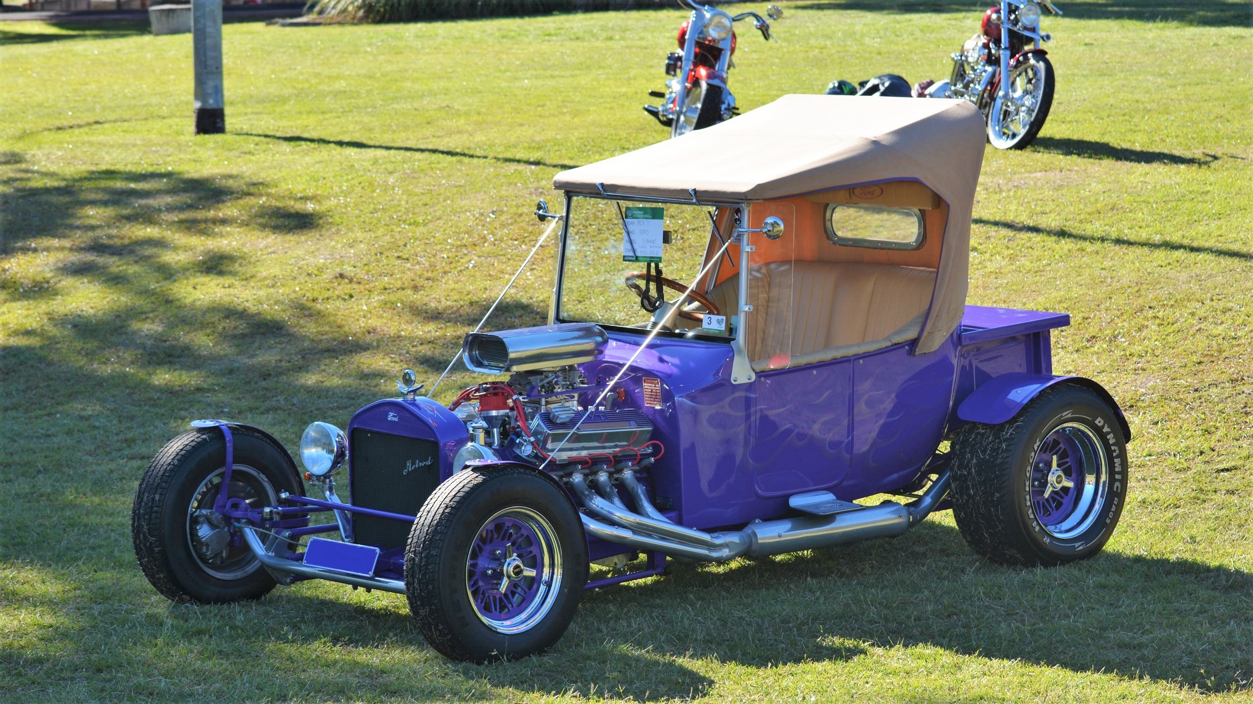1503570壁紙のダウンロード乗り物, 1923 フォード t バケット, 車, クラシックカー, フォード, ホットロッド, 紫色の車, フォード モデル t-スクリーンセーバーと写真を無料で