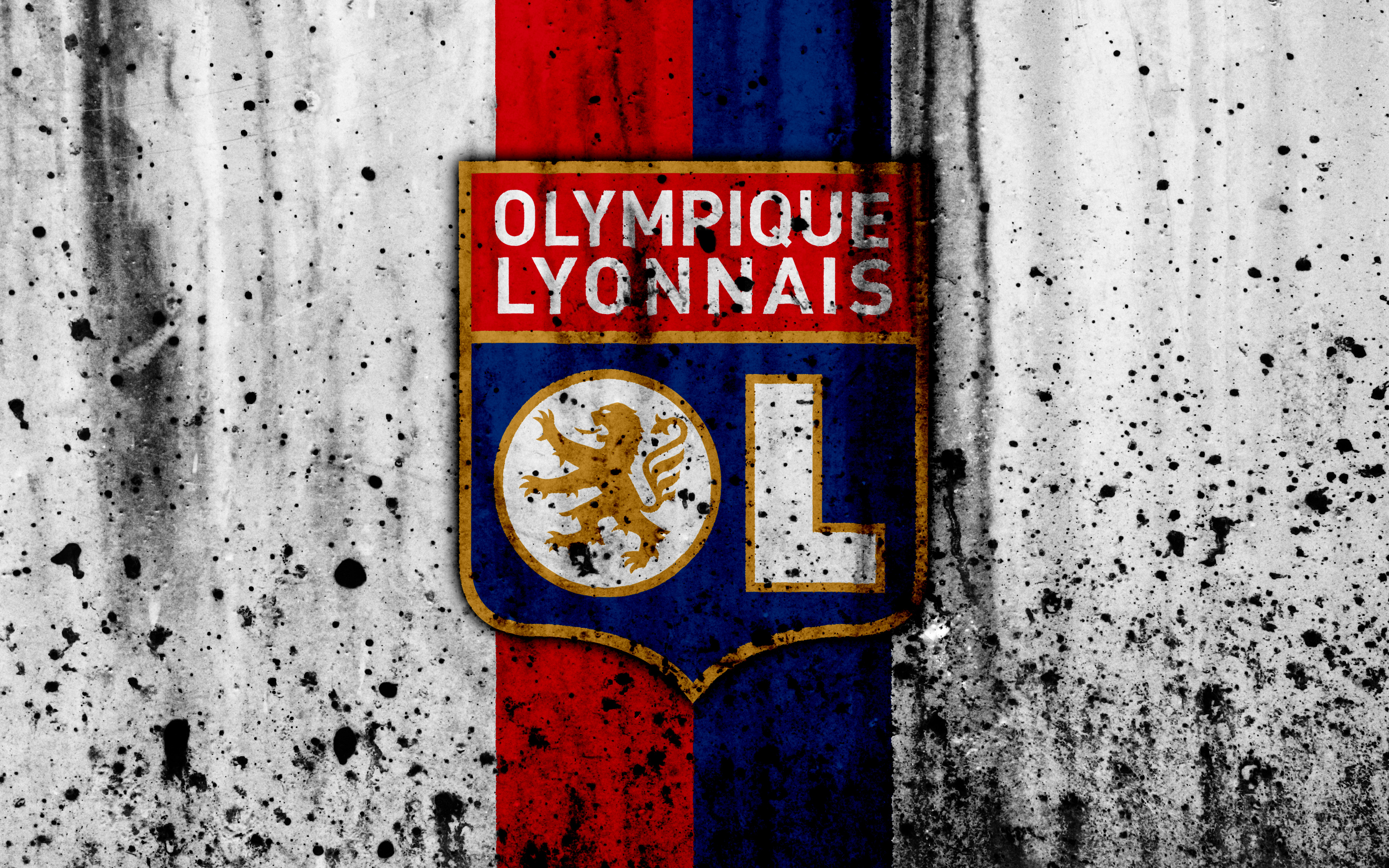sports, olympique lyonnais, emblem, logo, soccer