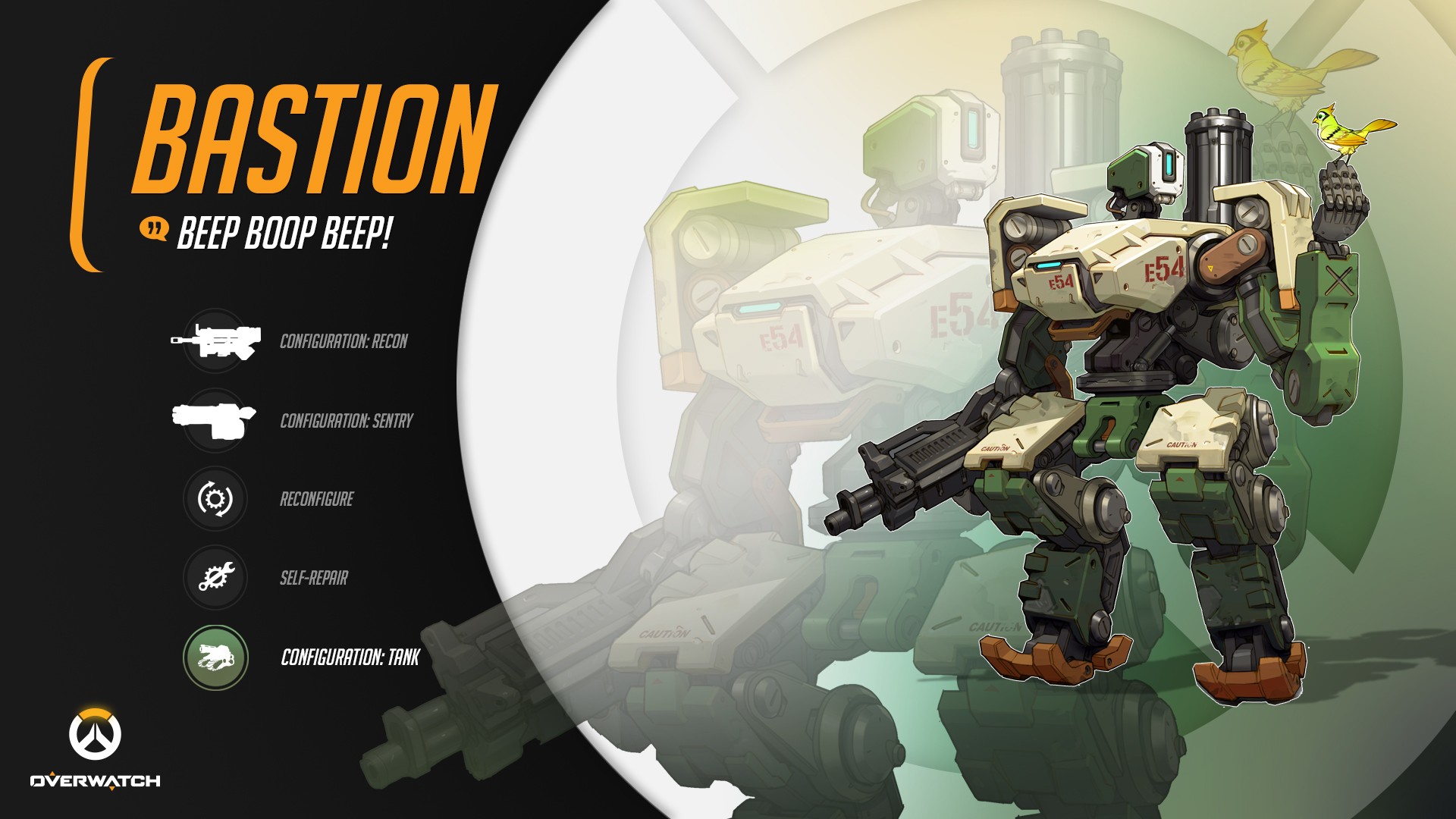 Download mobile wallpaper Overwatch, Video Game, Bastion (Overwatch) for free.