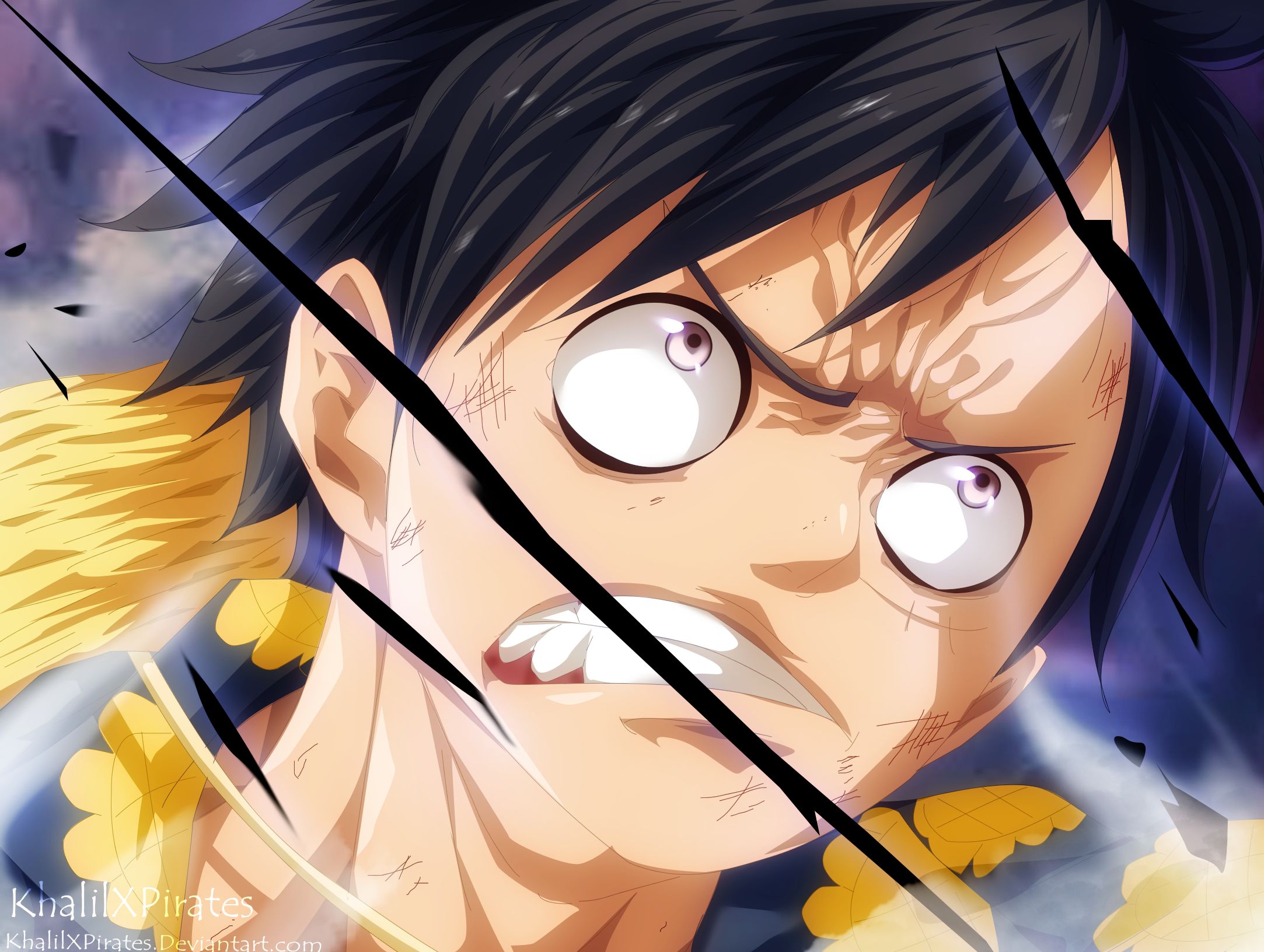 Handy-Wallpaper Animes, One Piece, Affe D Luffy kostenlos herunterladen.