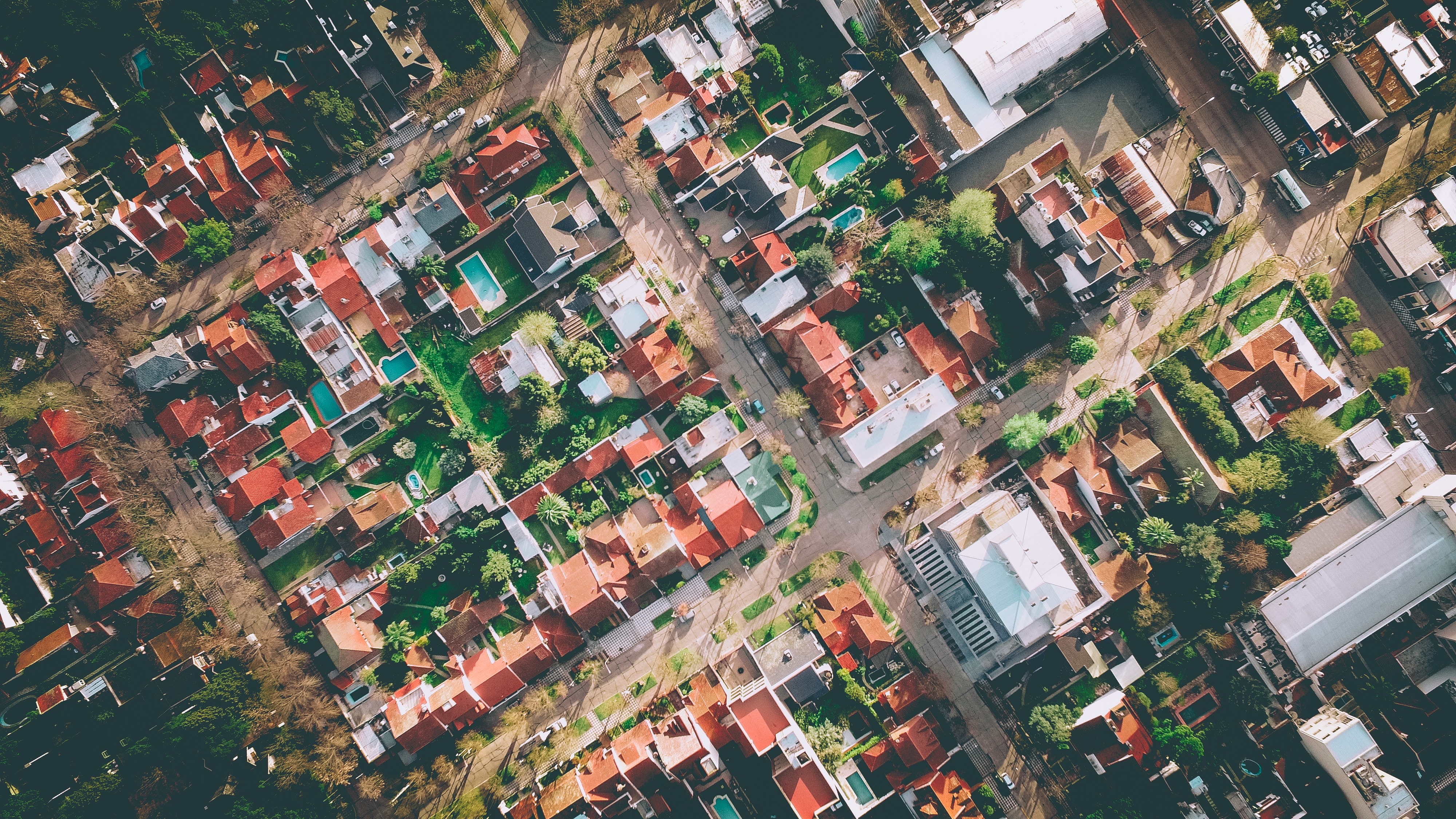 Free download wallpaper Cities, Building, View From Above, City on your PC desktop