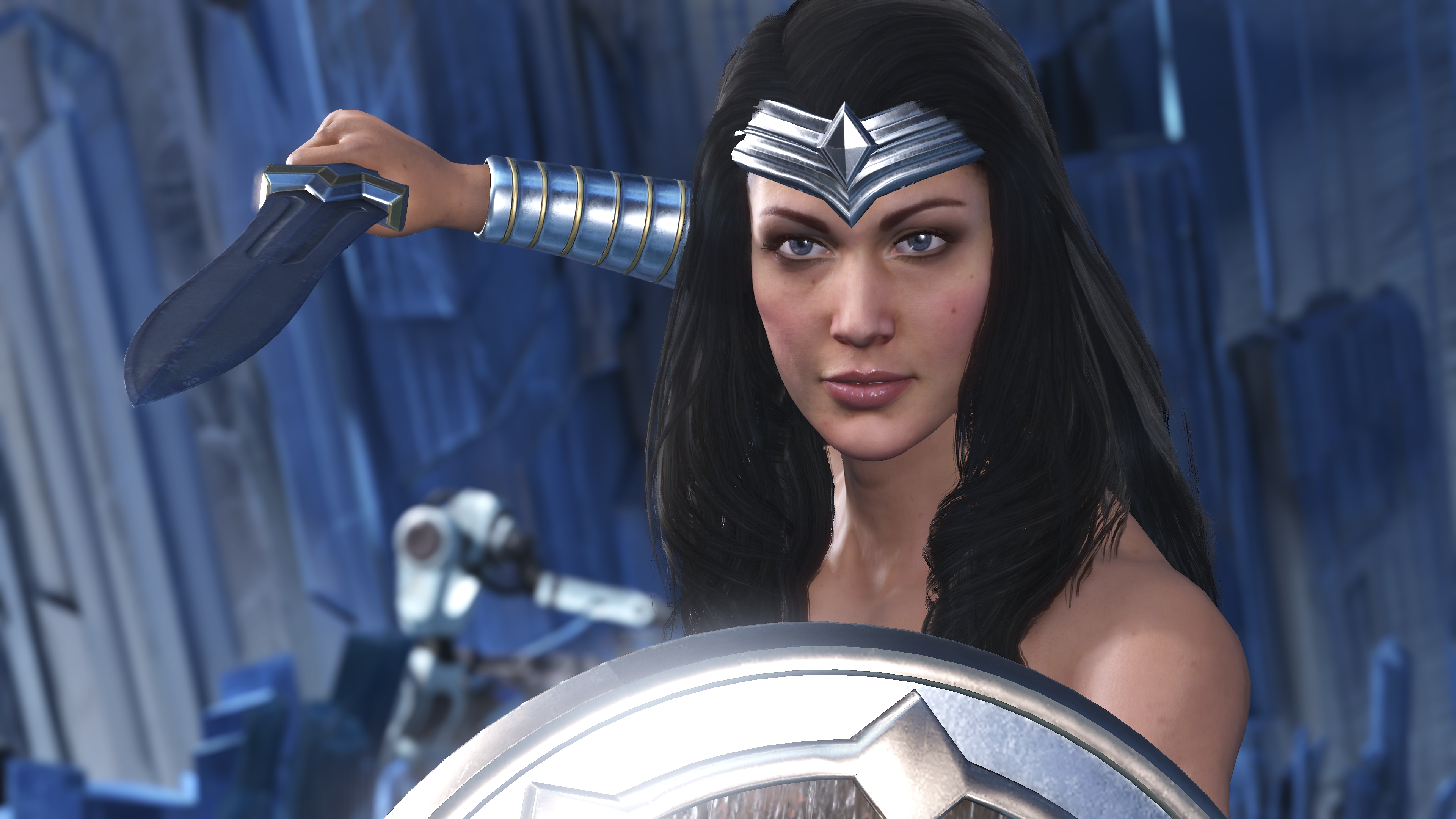 Laden Sie das Computerspiele, Wonderwoman, Injustice 2, Injustice-Bild kostenlos auf Ihren PC-Desktop herunter