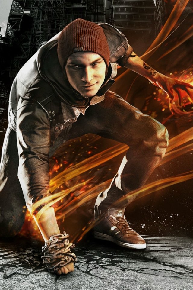 Download mobile wallpaper Video Game, Infamous: Second Son for free.