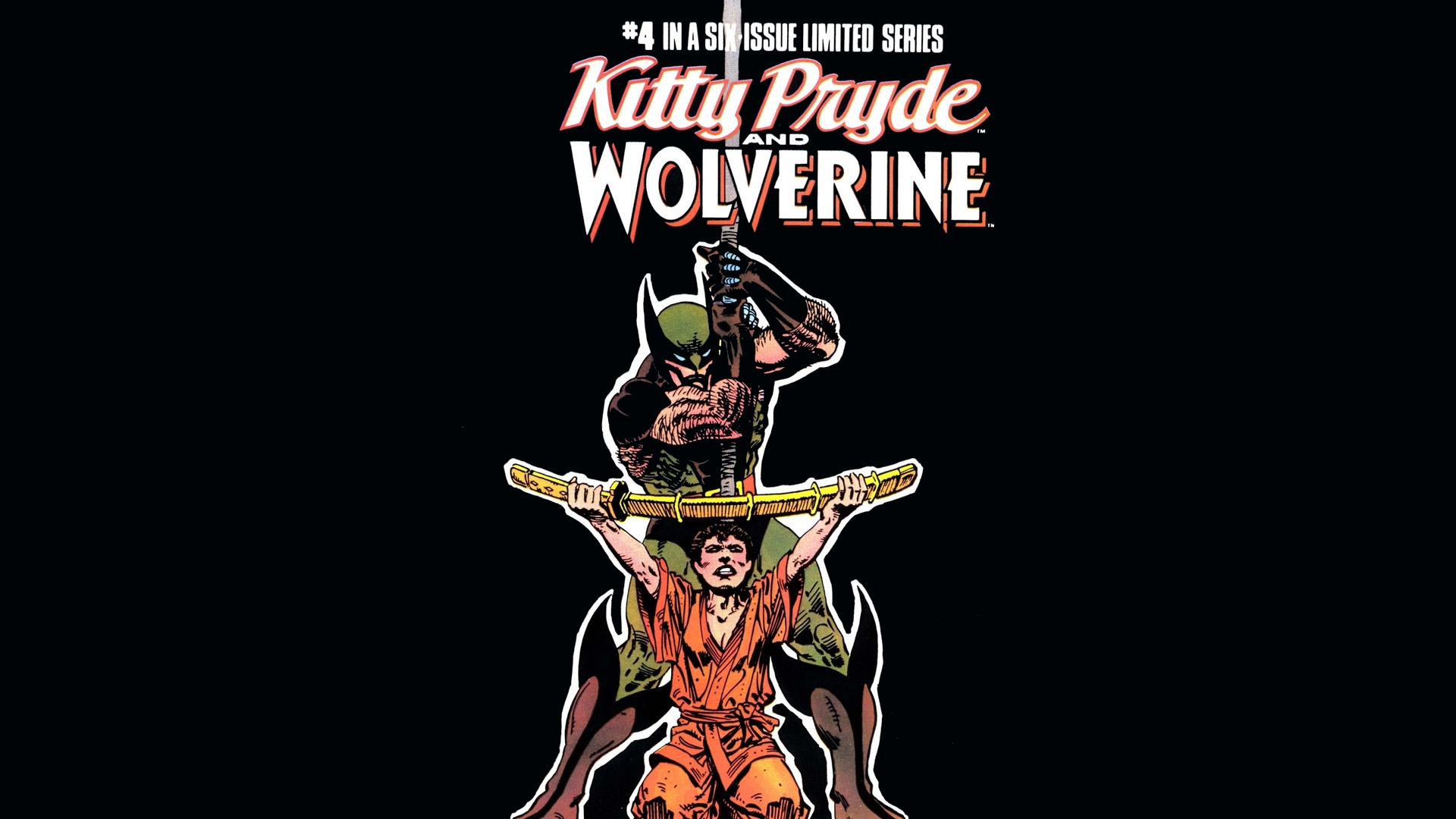 Handy-Wallpaper Vielfraß, Comics, Kitty Pride, Kitty Pryde Und Wolverine kostenlos herunterladen.