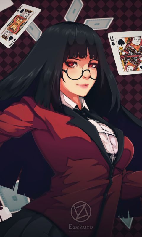 Download mobile wallpaper Anime, Yumeko Jabami, Kakegurui for free.