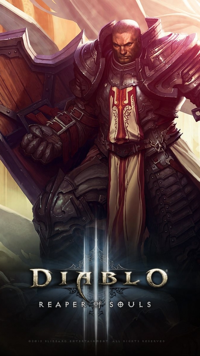 Handy-Wallpaper Diablo, Computerspiele, Diablo Iii, Blizzard Entertainment, Diablo Iii: Reaper Of Souls, Kreuzritter (Diablo Iii) kostenlos herunterladen.