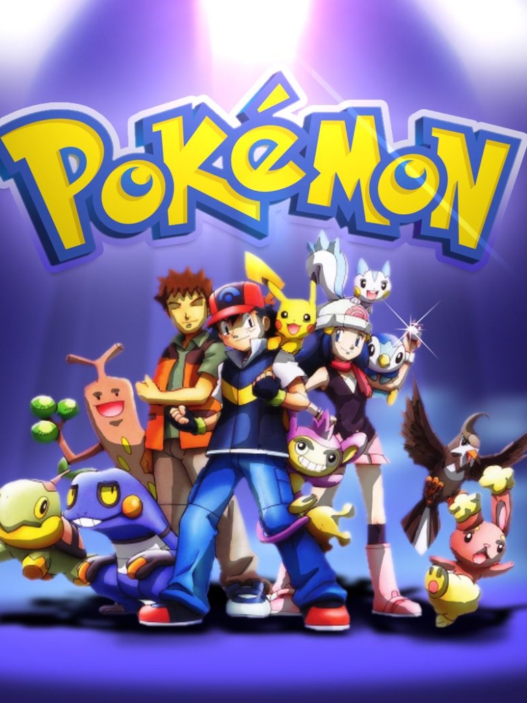 Baixar papel de parede para celular de Anime, Pokémon, Pikachu, Dawn (Pokémon), Ash Ketchum, Brock (Pokémon) gratuito.