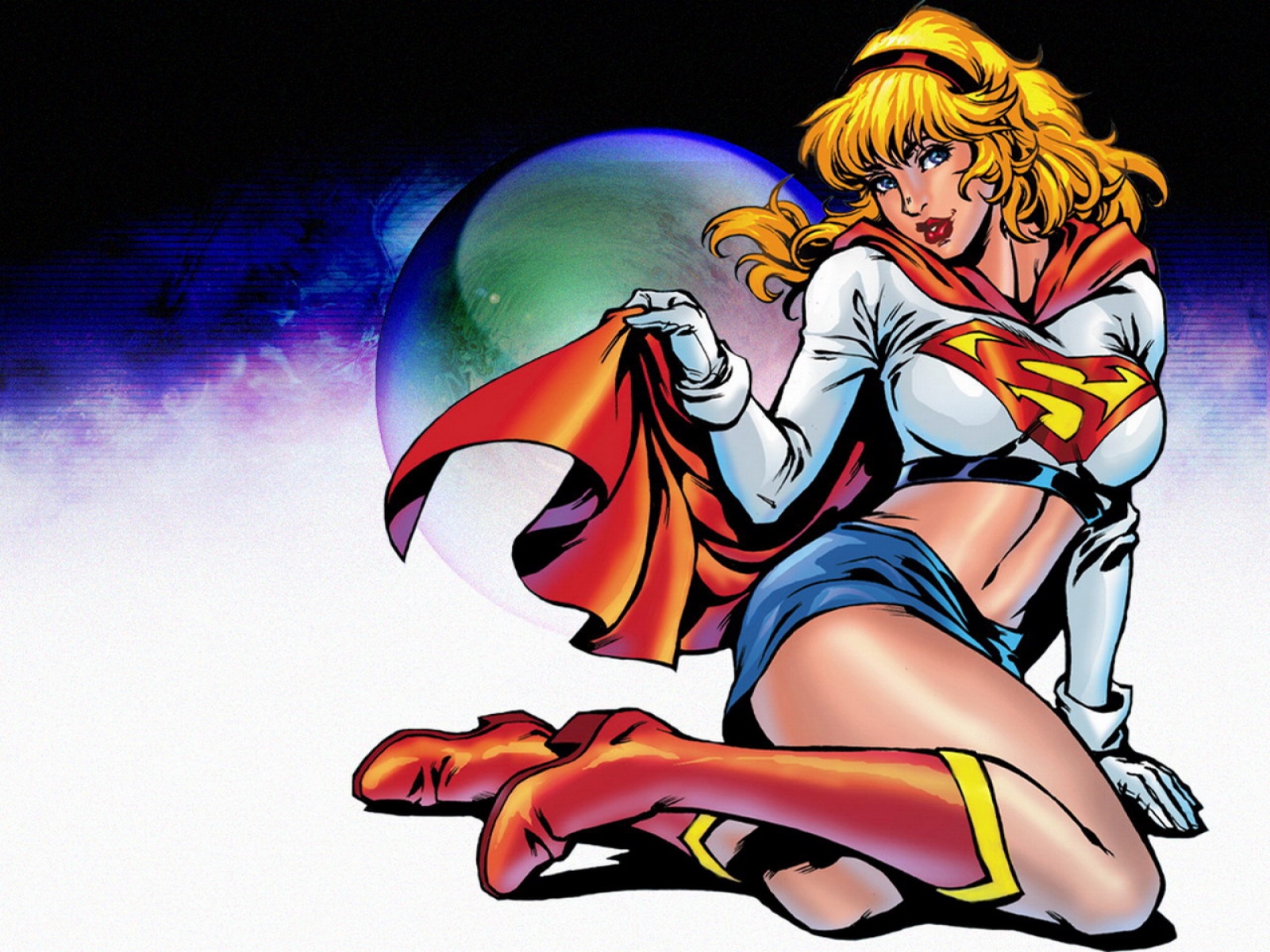 164678 descargar fondo de pantalla historietas, supergirl, superhombre: protectores de pantalla e imágenes gratis