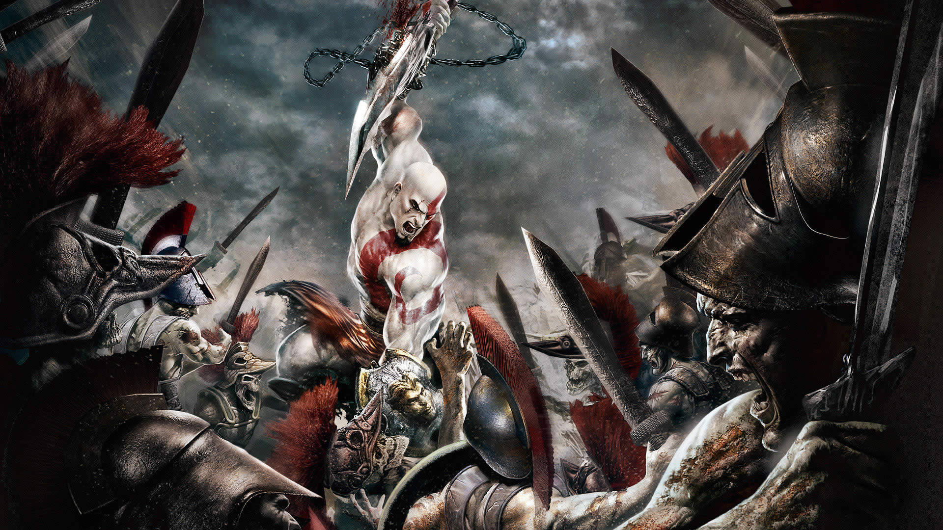 361655 baixar papel de parede guerra, kratos (deus da guerra), god of war, videogame, fantasma - protetores de tela e imagens gratuitamente