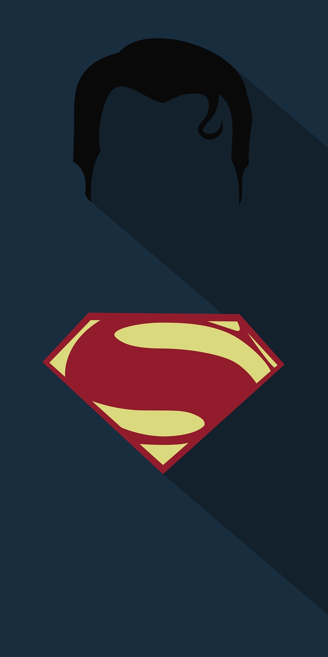 無料モバイル壁紙漫画, スーパーマン, ミニマリスト, Dcコミックス, スーパーマンのロゴをダウンロードします。