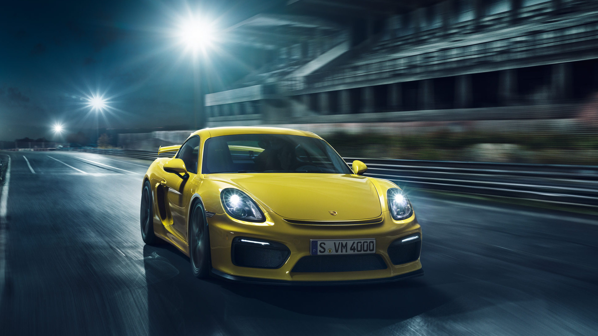 Free download wallpaper Porsche, Car, Porsche Cayman, Porsche Cayman Gt4, Vehicles, Yellow Car on your PC desktop
