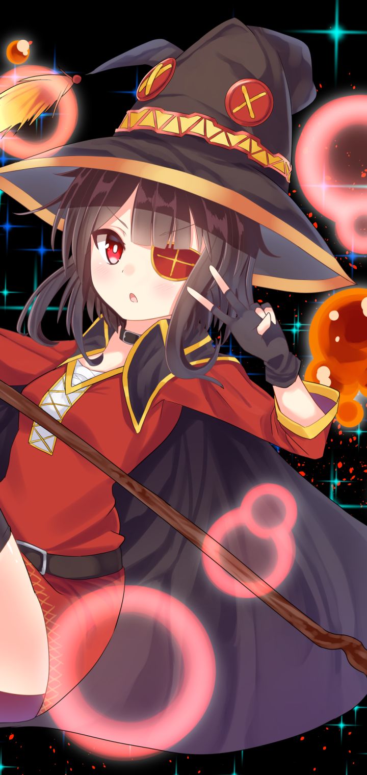 Handy-Wallpaper Animes, Konosuba: God's Blessing On This Wonderful World!, Megumin (Konosuba) kostenlos herunterladen.