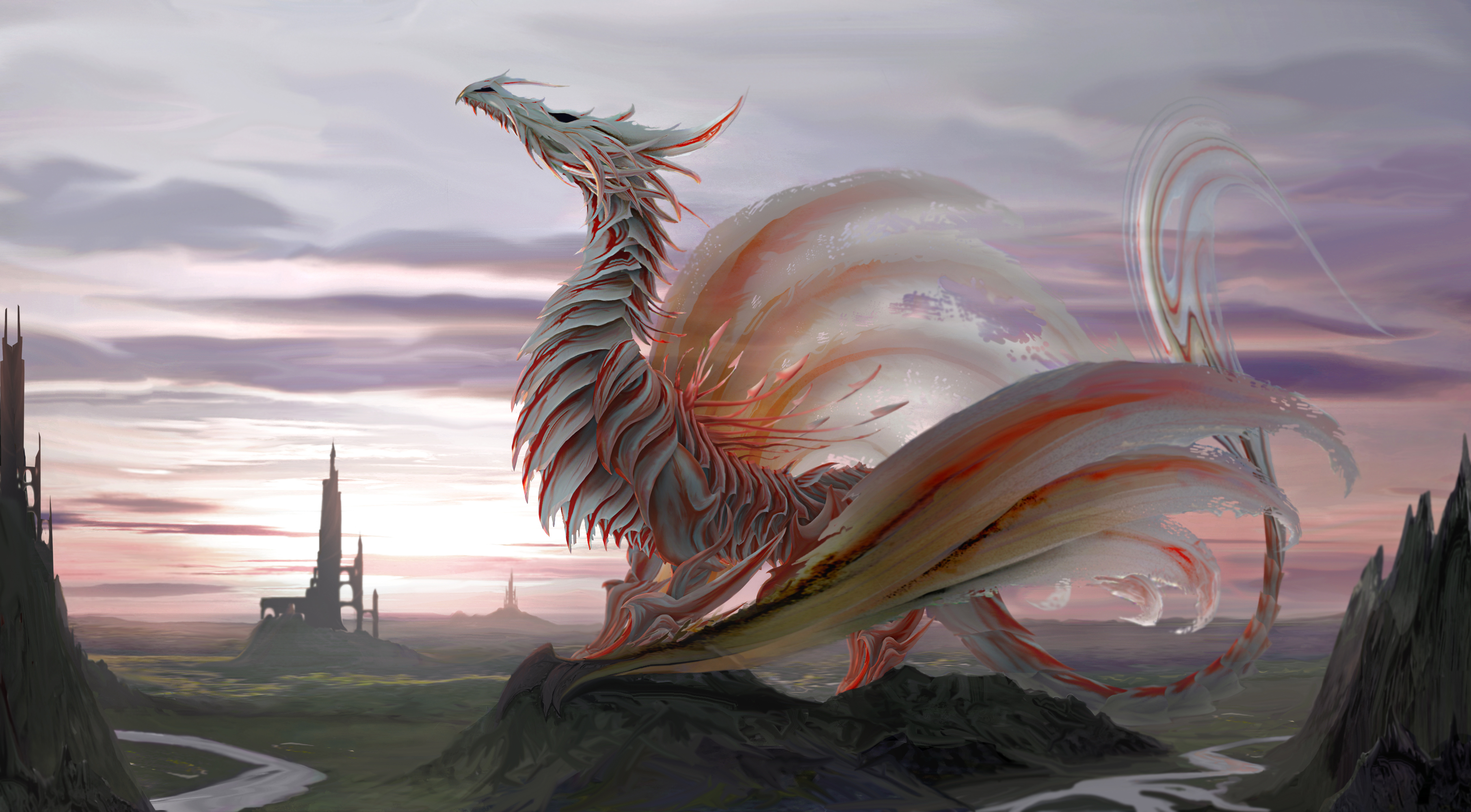 Download mobile wallpaper Fantasy, Dragon for free.