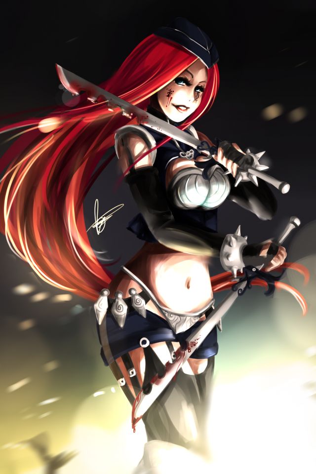 Baixar papel de parede para celular de League Of Legends, Videogame, Katarina (Liga Das Lendas) gratuito.