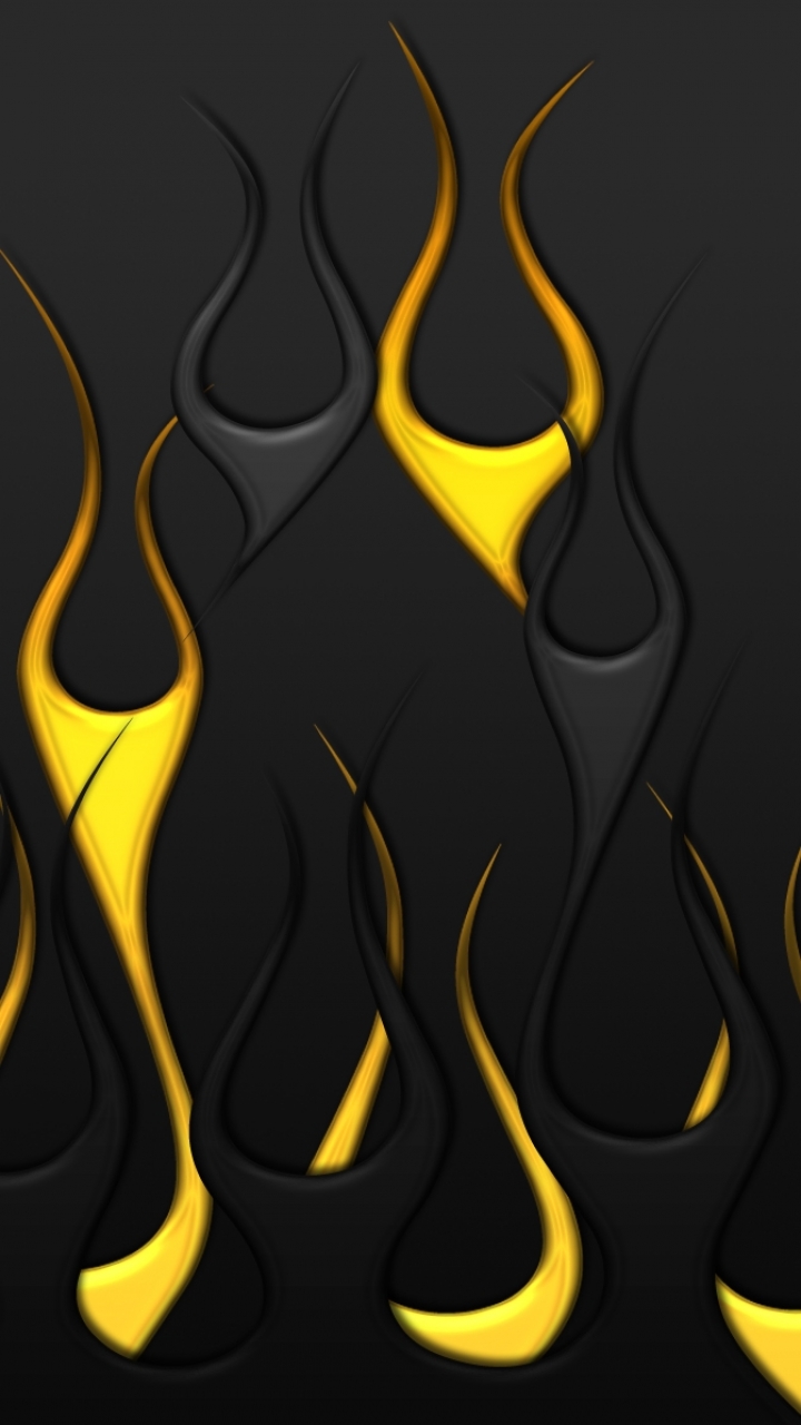 Download mobile wallpaper Gold, Flame, Artistic for free.