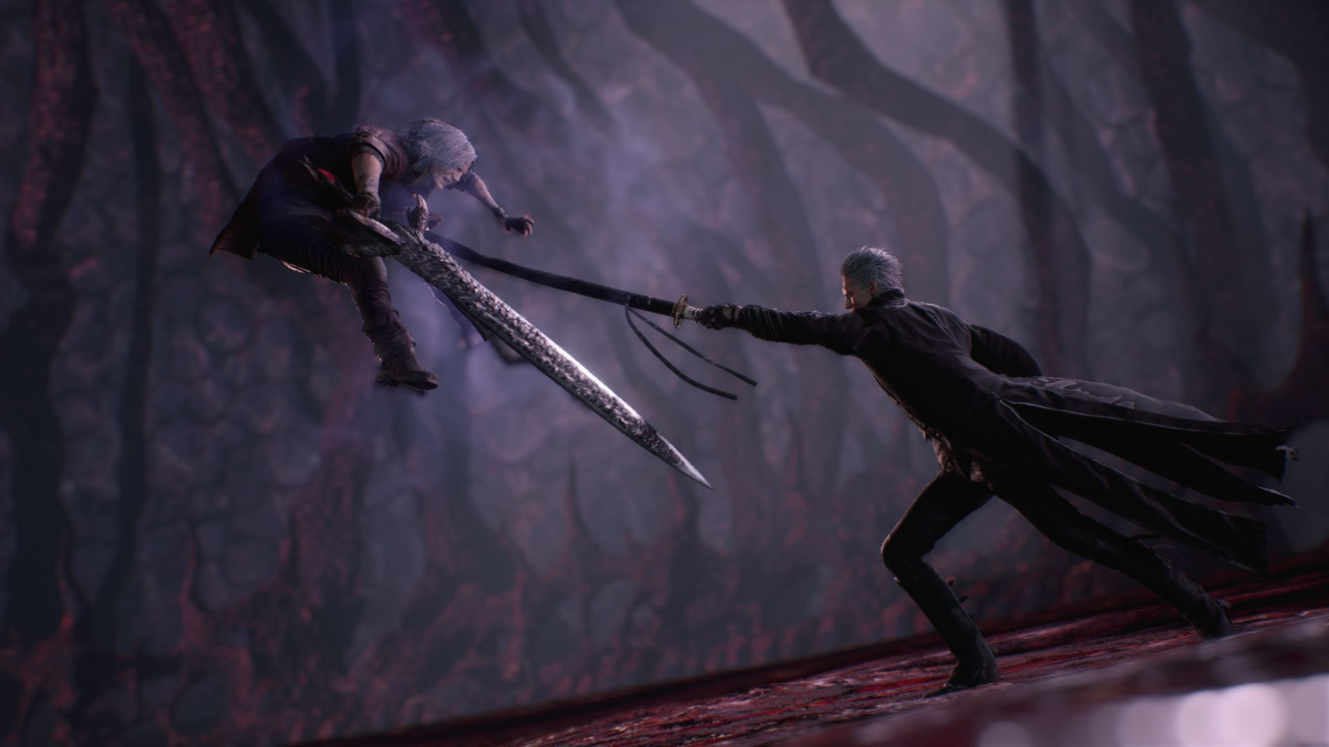 devil may cry 5, video game, dante (devil may cry), vergil (devil may cry), devil may cry