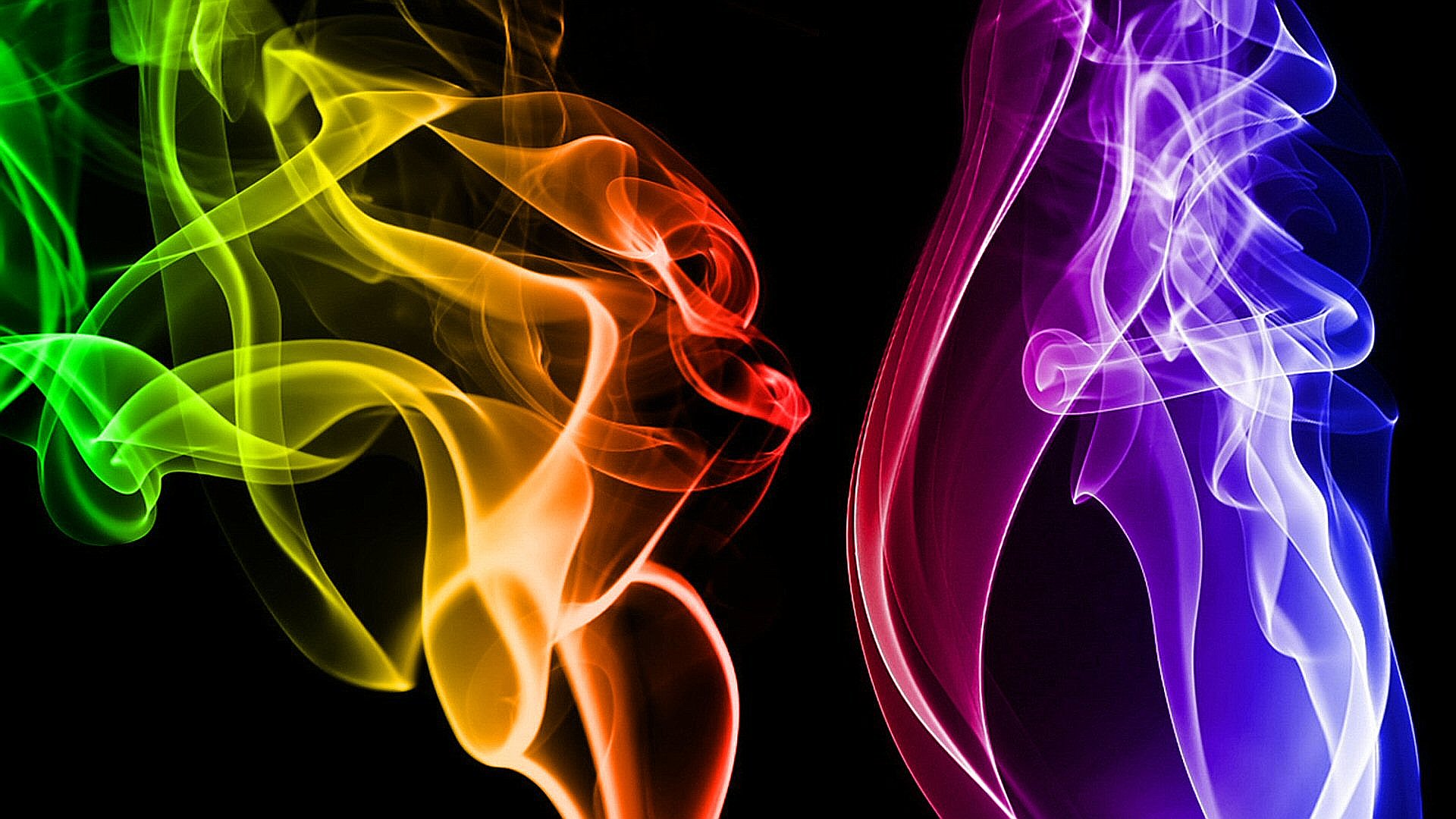 abstract, smoke
