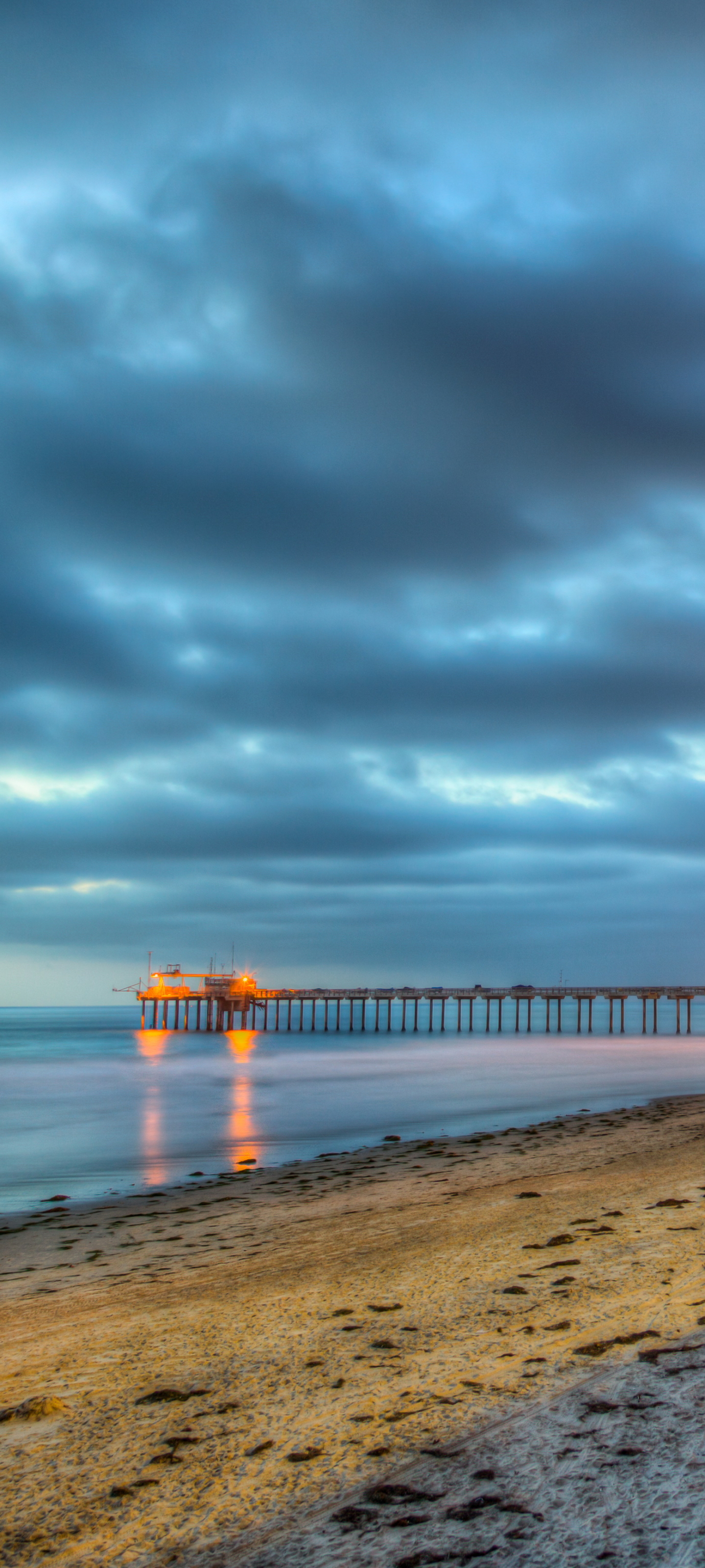 Download mobile wallpaper Beach, Pier, Hdr, Photography for free.