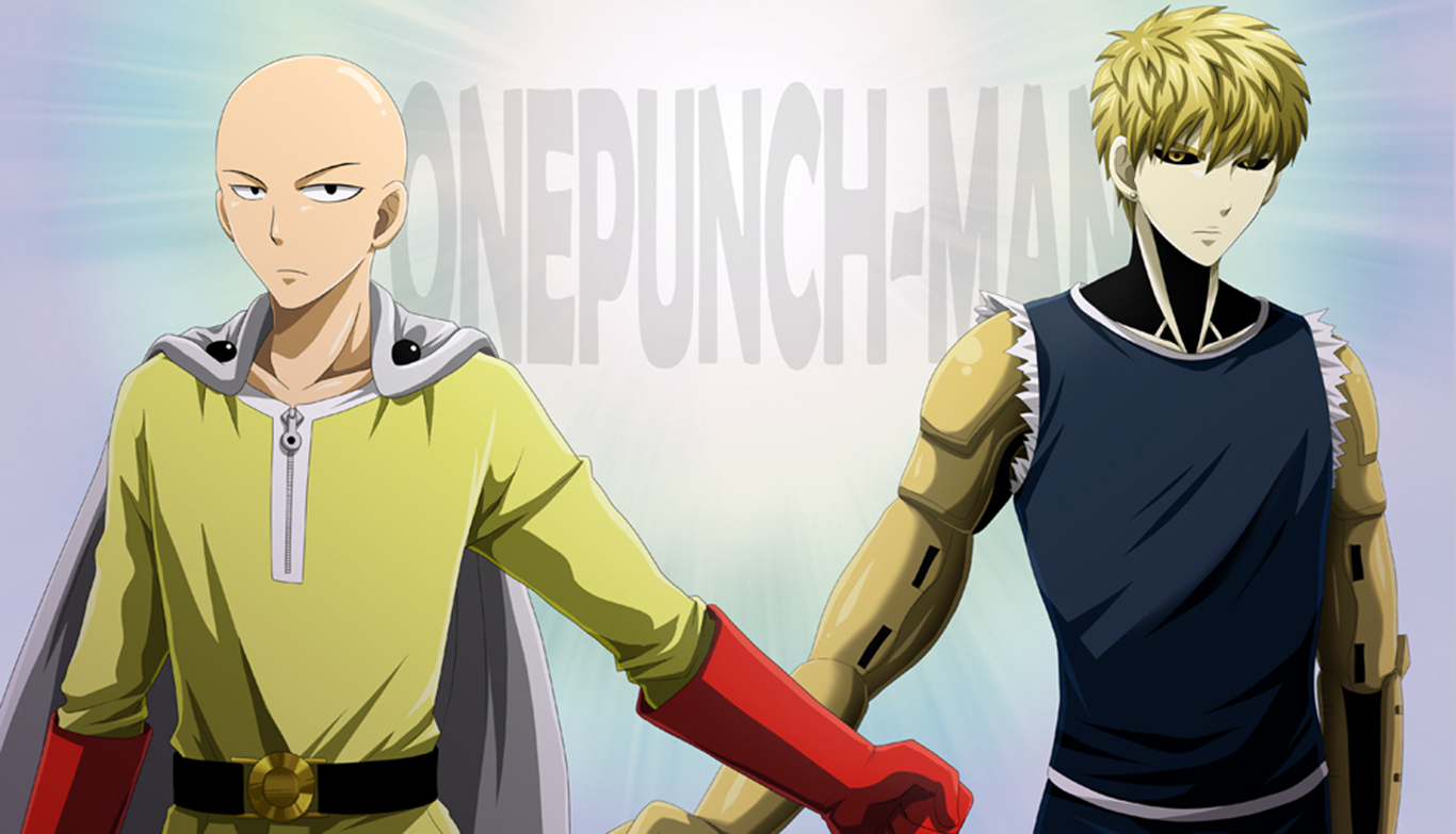 Handy-Wallpaper Animes, Saitama (One Punch Man), One Punch Man, Genos (One Punch Man) kostenlos herunterladen.