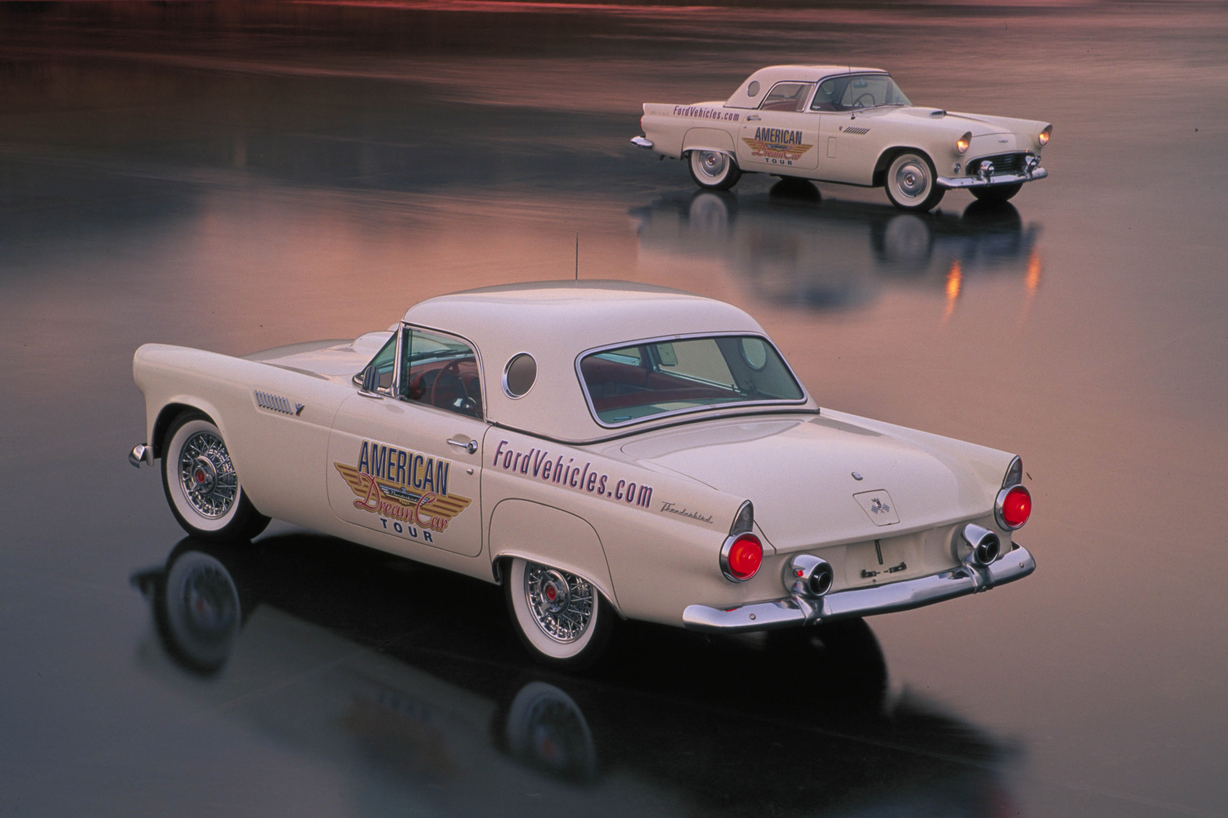 Free download wallpaper Ford, Ford Thunderbird, Vehicles on your PC desktop