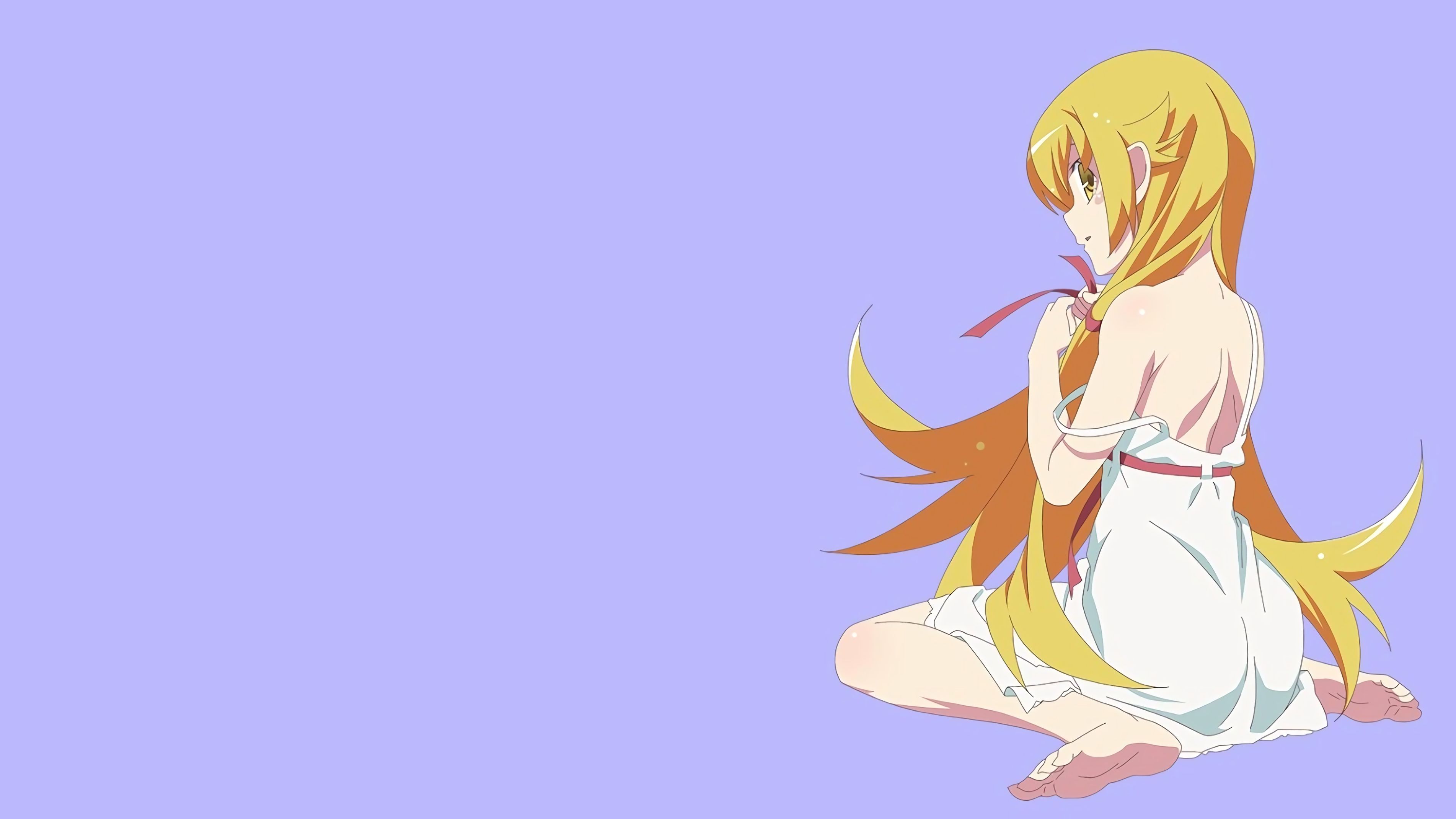 Handy-Wallpaper Animes, Monogatari (Serie), Shinobu Oshino kostenlos herunterladen.