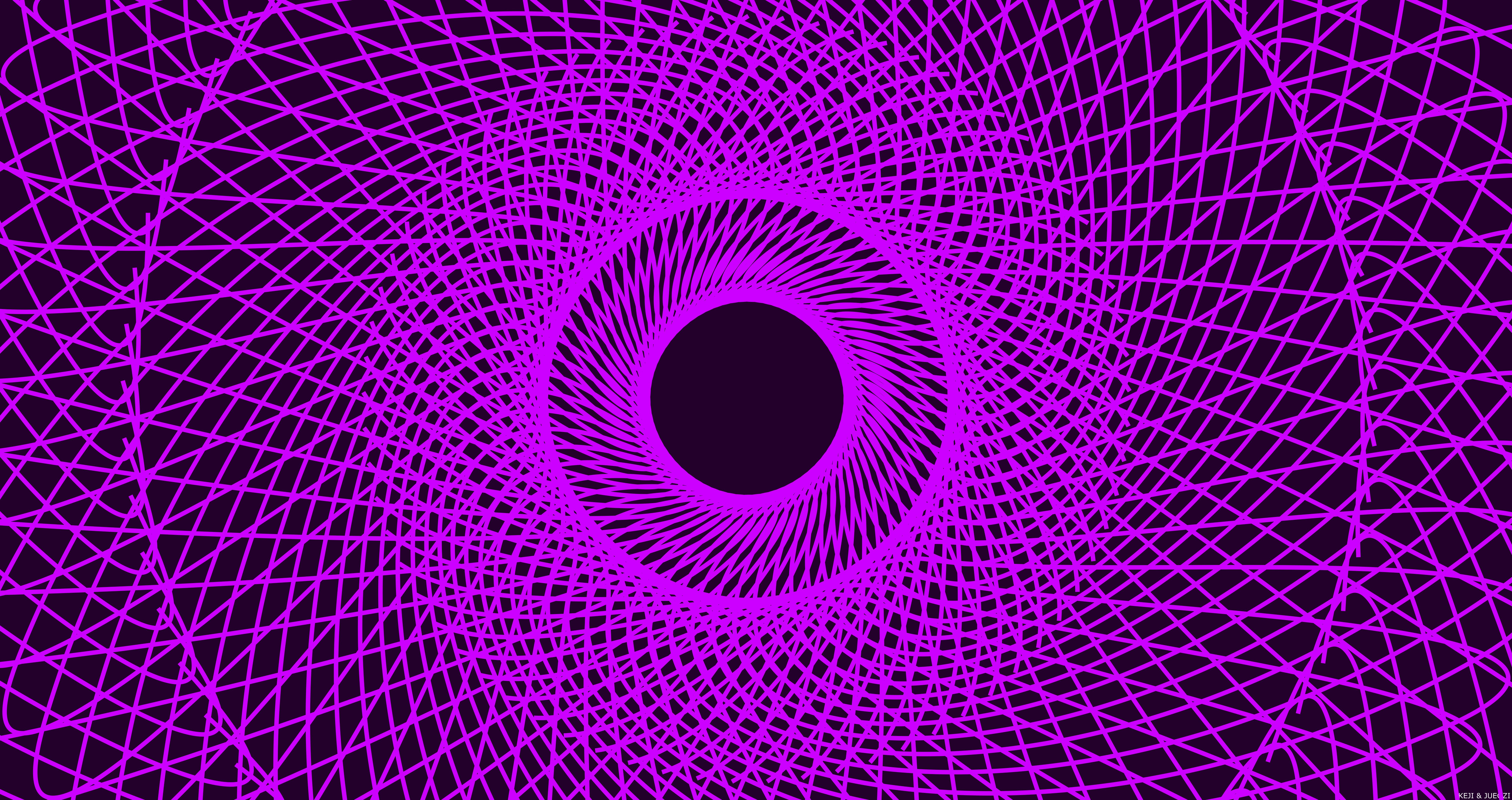 Descarga gratis la imagen Violeta, Líneas, Espiral, Abstracto en el escritorio de tu PC