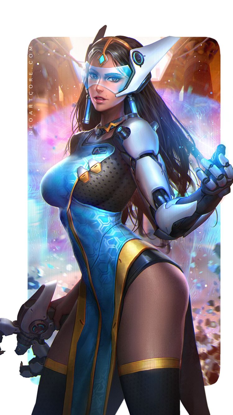 Download mobile wallpaper Overwatch, Video Game, Symmetra (Overwatch) for free.