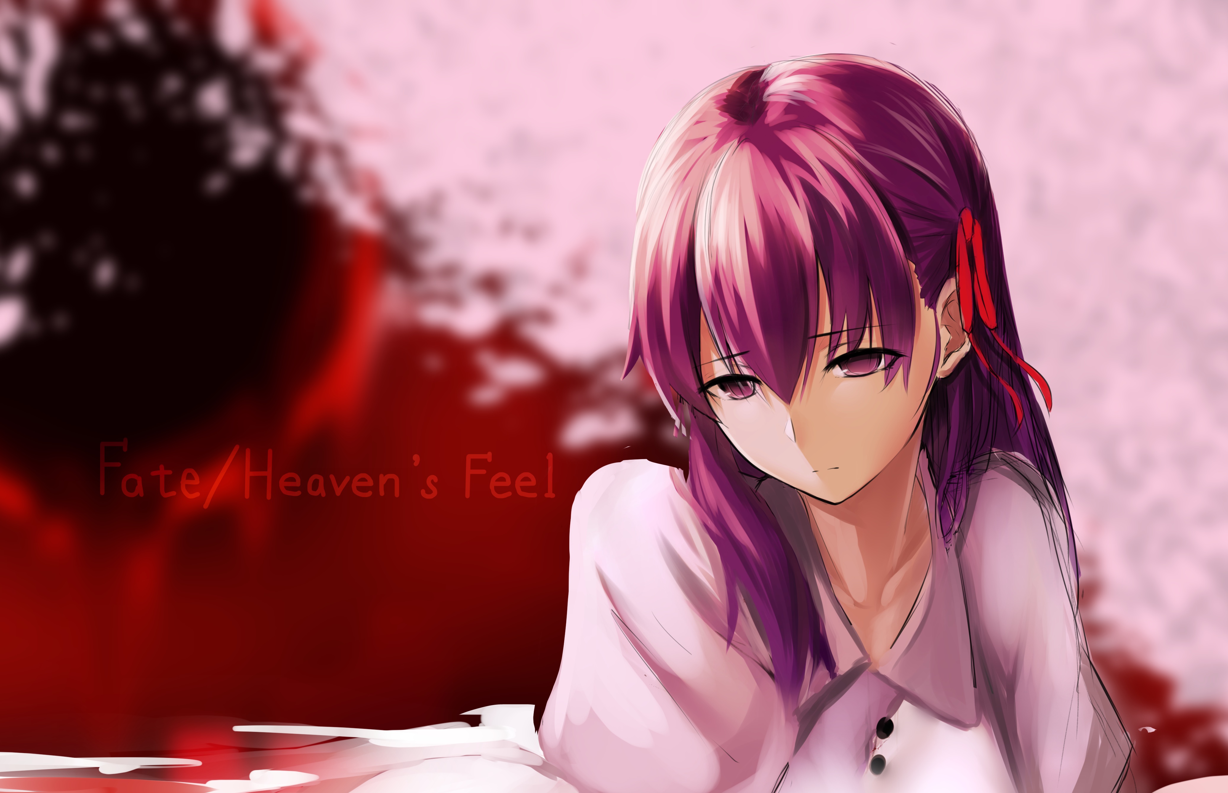 Laden Sie das Animes, Sakura Matou, Fate/stay Night Film: Heaven's Feel, Schicksalsserie-Bild kostenlos auf Ihren PC-Desktop herunter