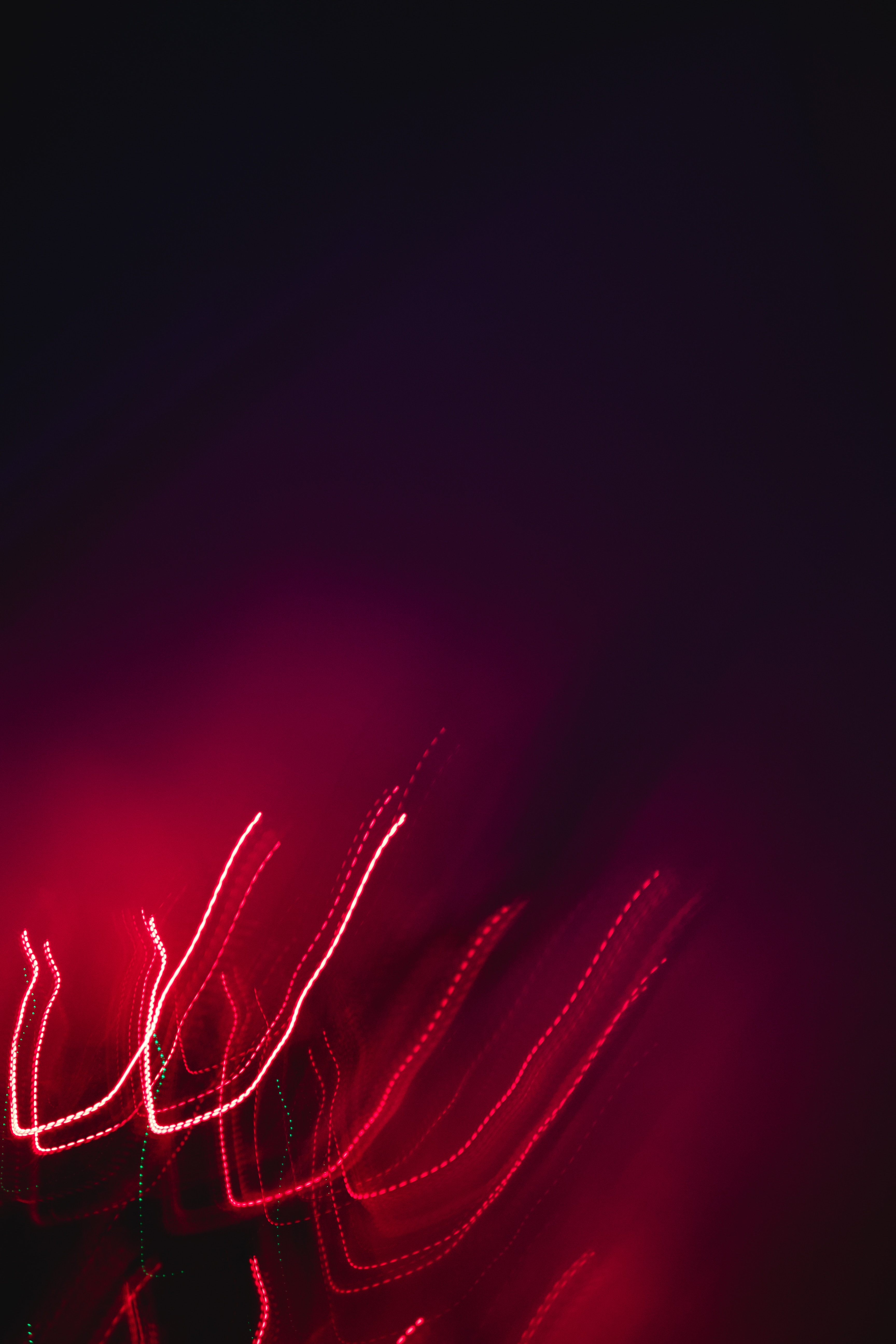 glow, abstract, red, lines, neon, intermittent