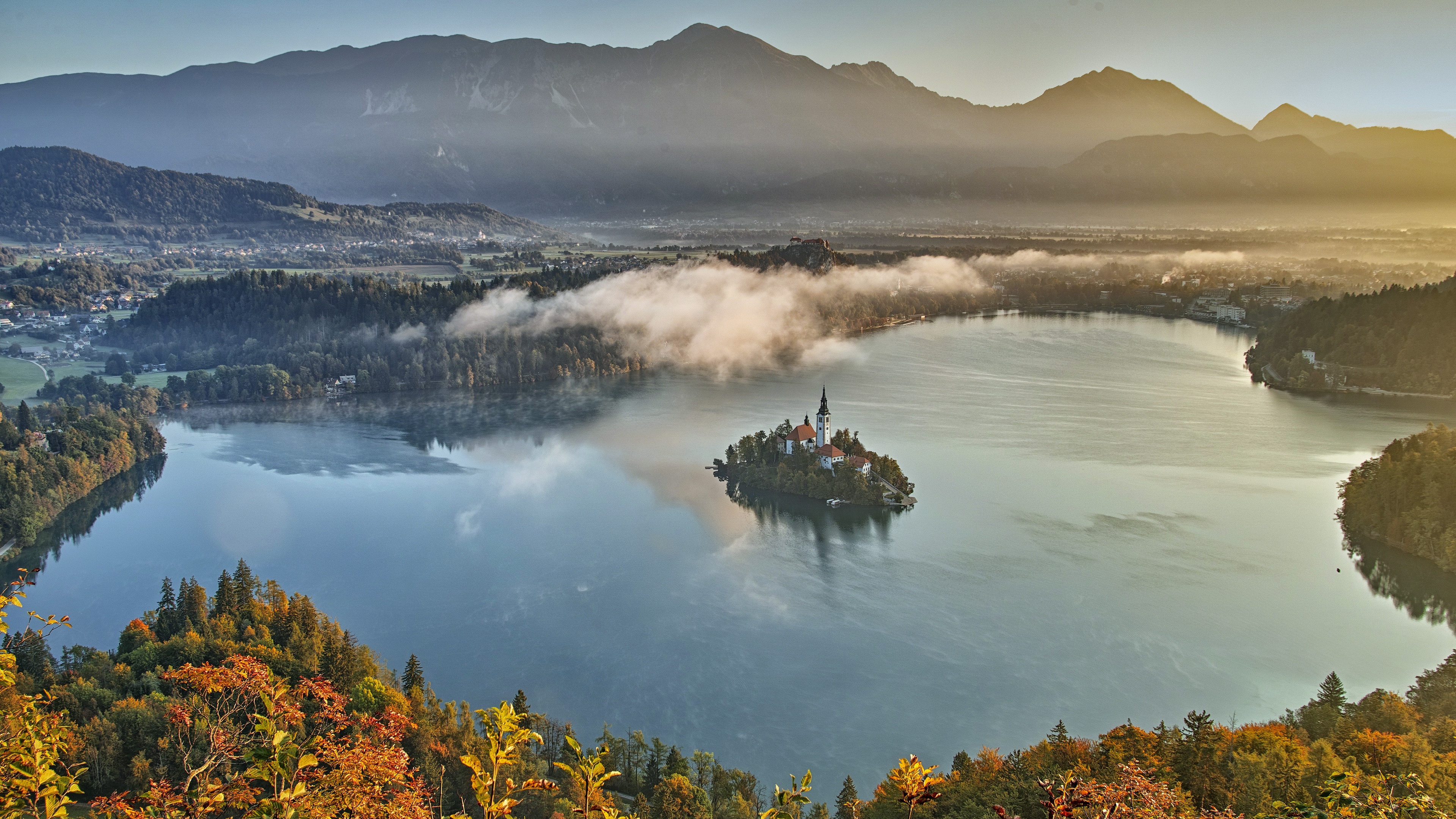 Baixe gratuitamente a imagem Eslovênia, Igrejas, Lago Bled, Religioso, Igreja Assunção De Maria na área de trabalho do seu PC