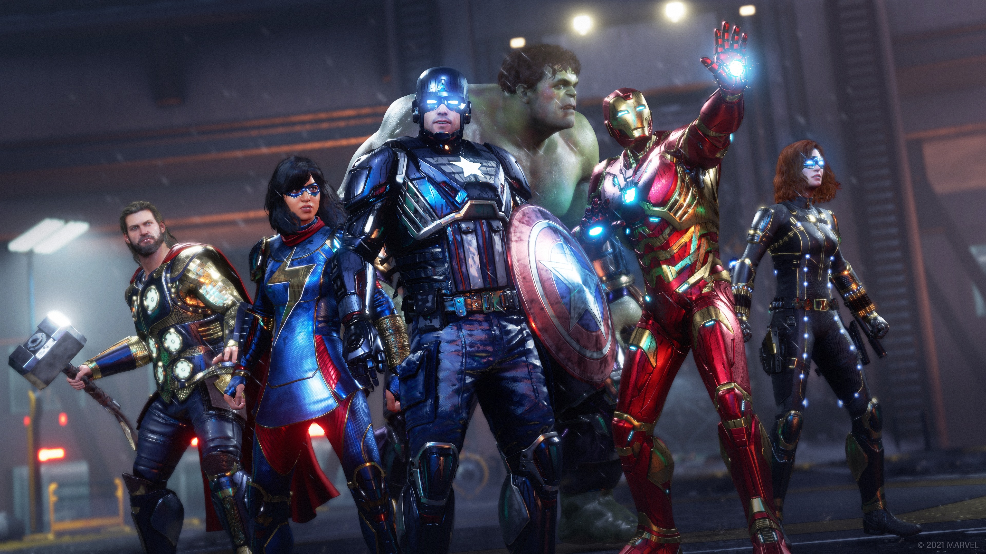 video game, marvel's avengers, the avengers