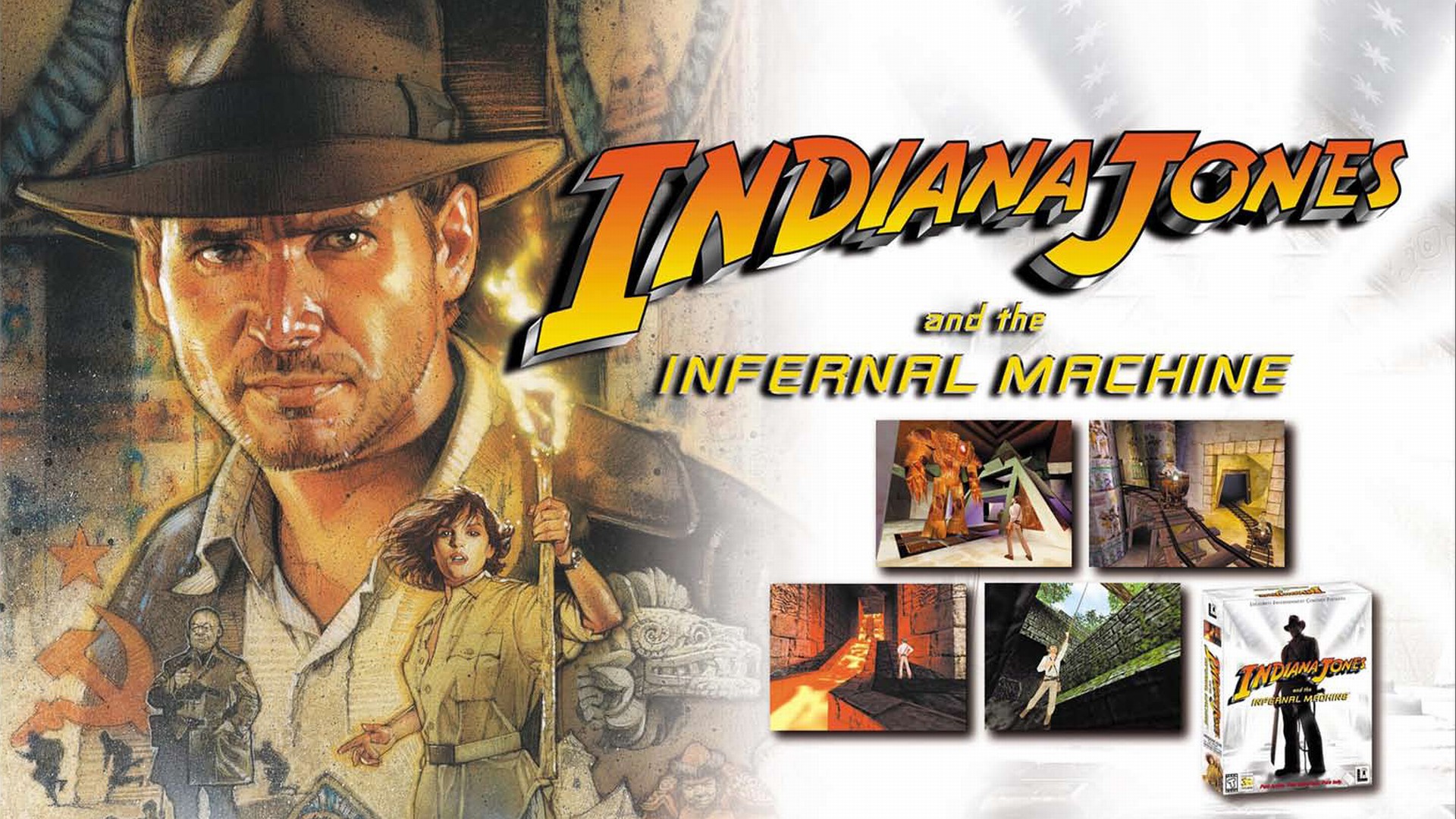 Melhores papéis de parede de Indiana Jones E A Máquina Infernal para tela do telefone