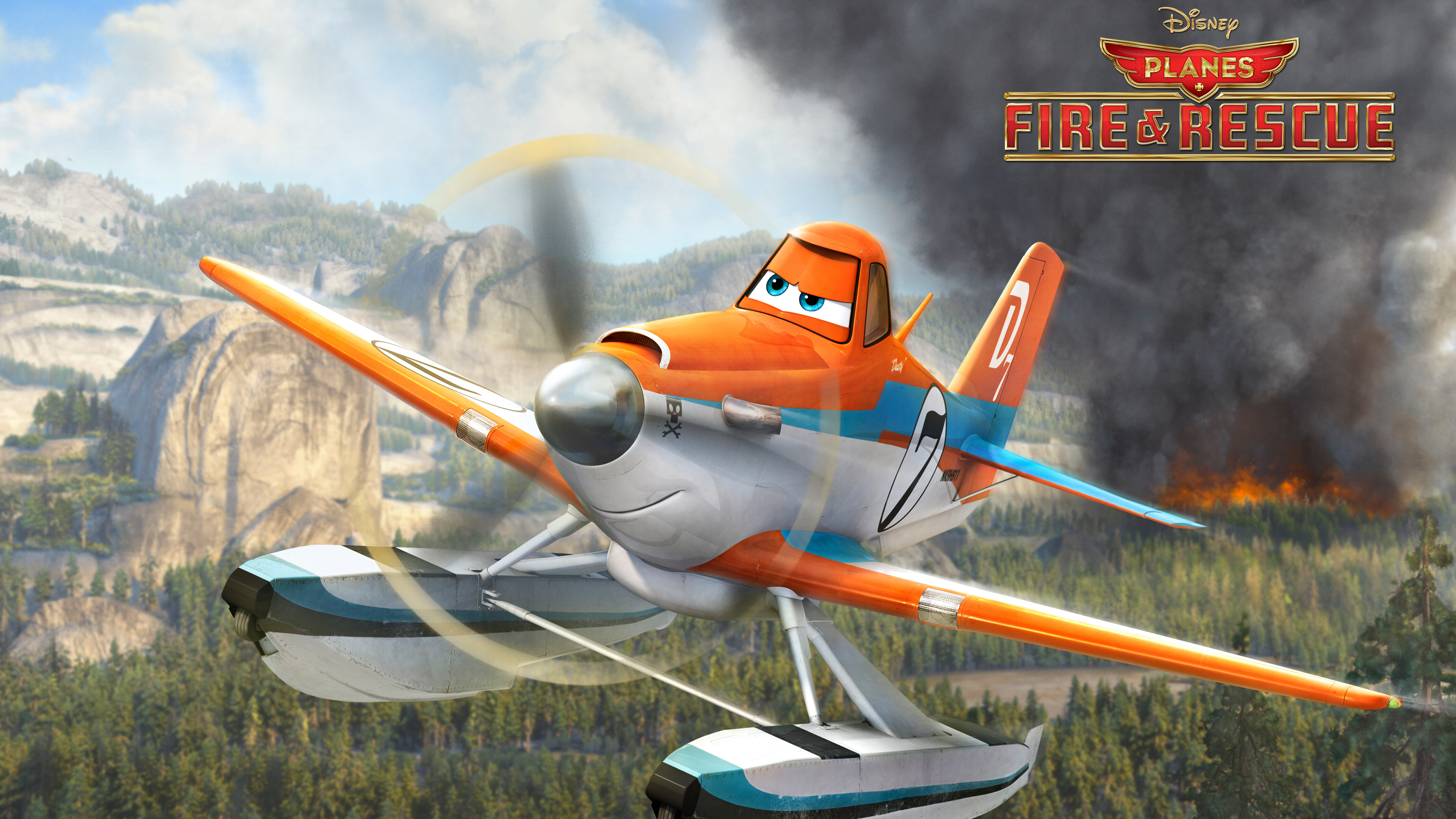 Скачать обои Самолеты 2: Огонь И Вода на телефон бесплатно