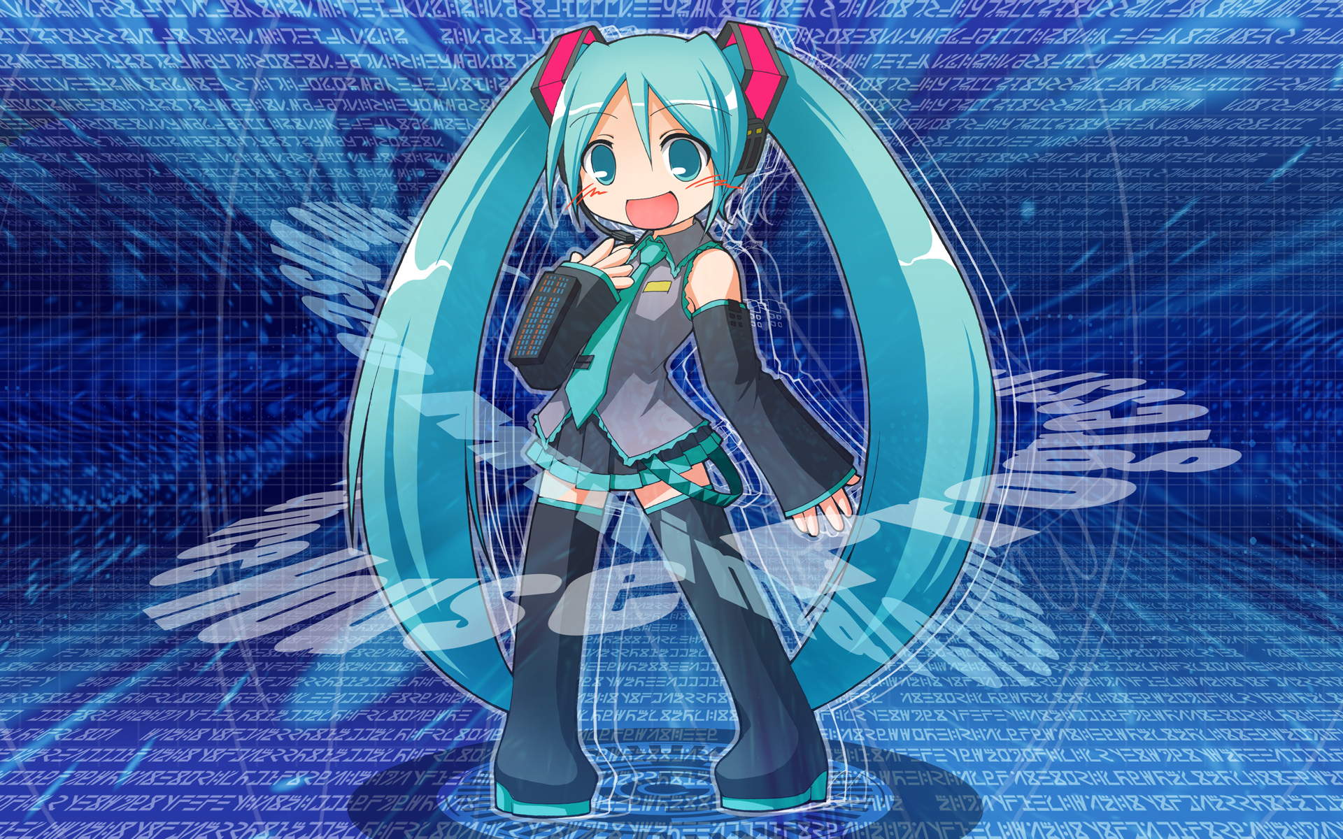 無料モバイル壁紙ボーカロイド, 初音ミク, アニメをダウンロードします。