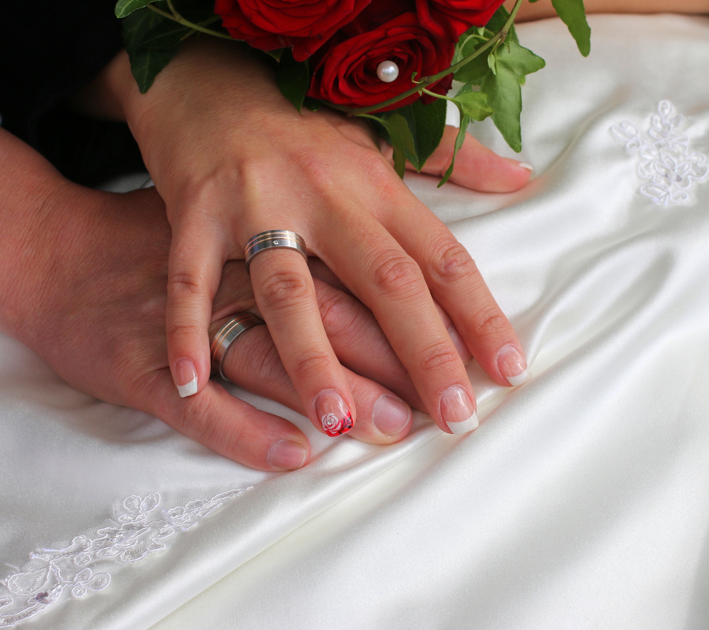 Download mobile wallpaper Love, Wedding, Hand, Ring, Photography for free.