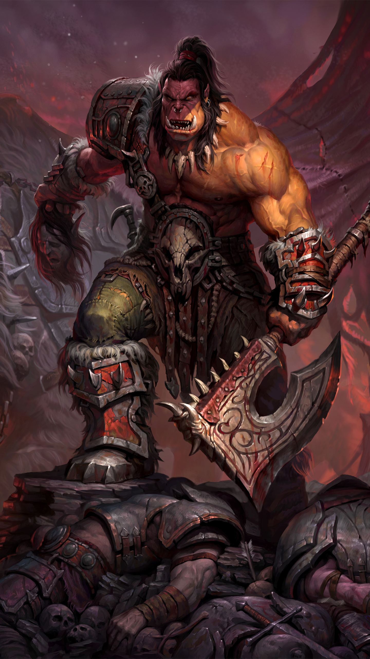 video game, world of warcraft: warlords of draenor, world of warcraft phone wallpaper