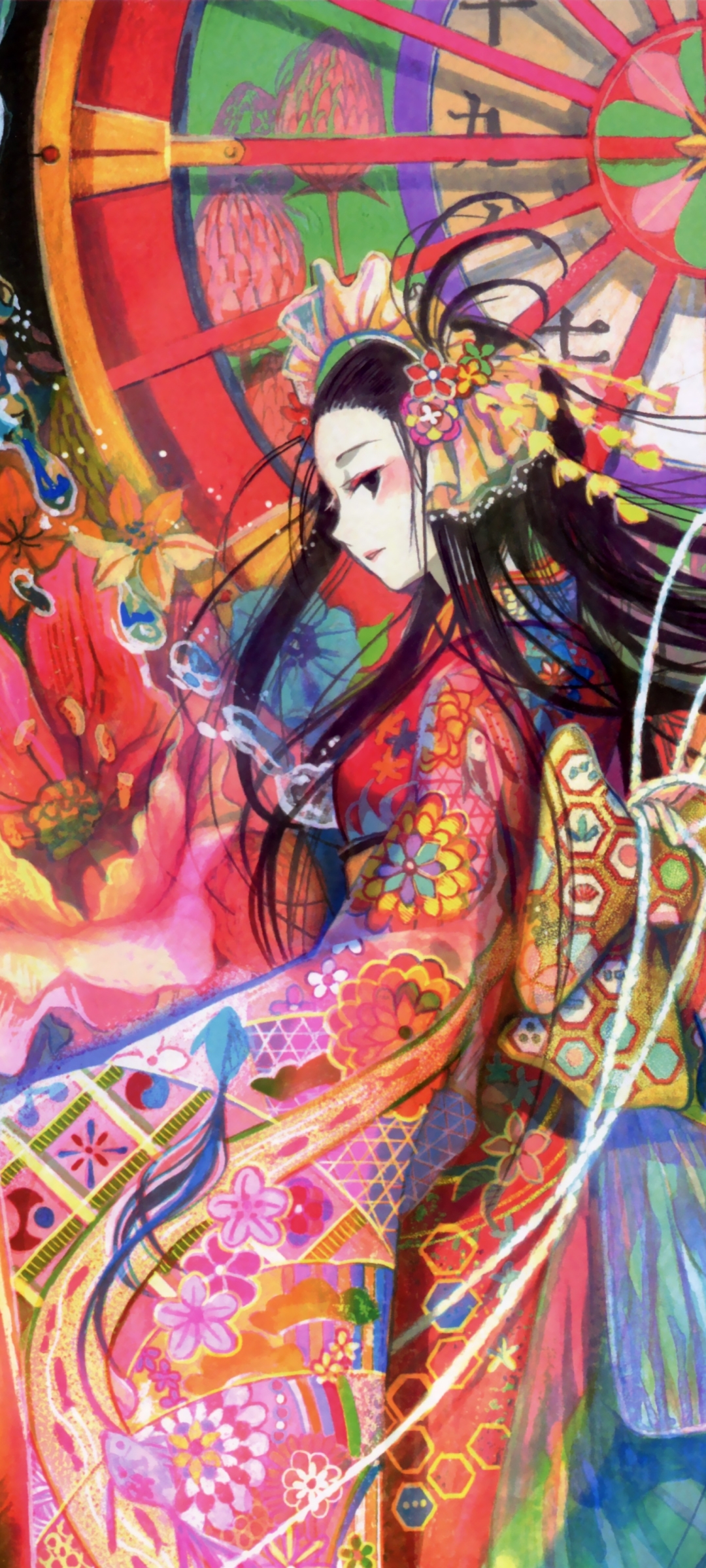 Download mobile wallpaper Anime, Geisha for free.