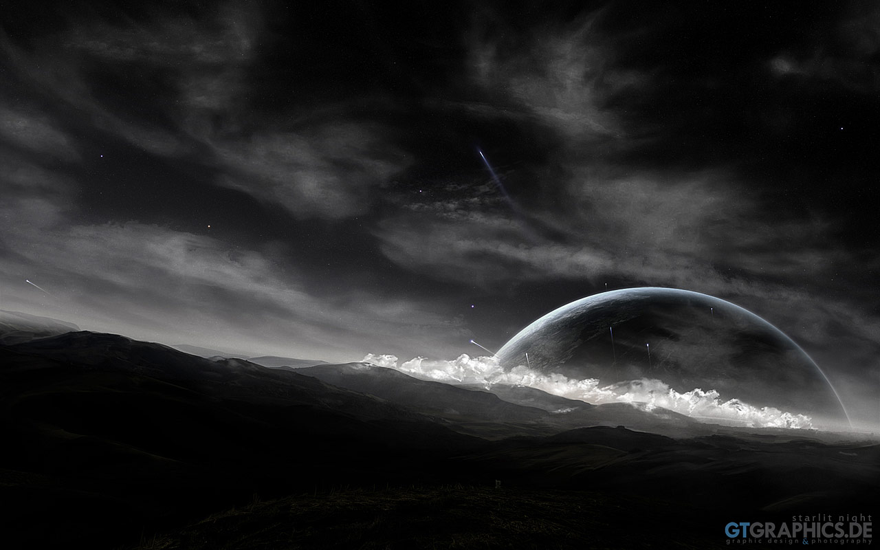 Free download wallpaper Sci Fi, Planet Rise on your PC desktop