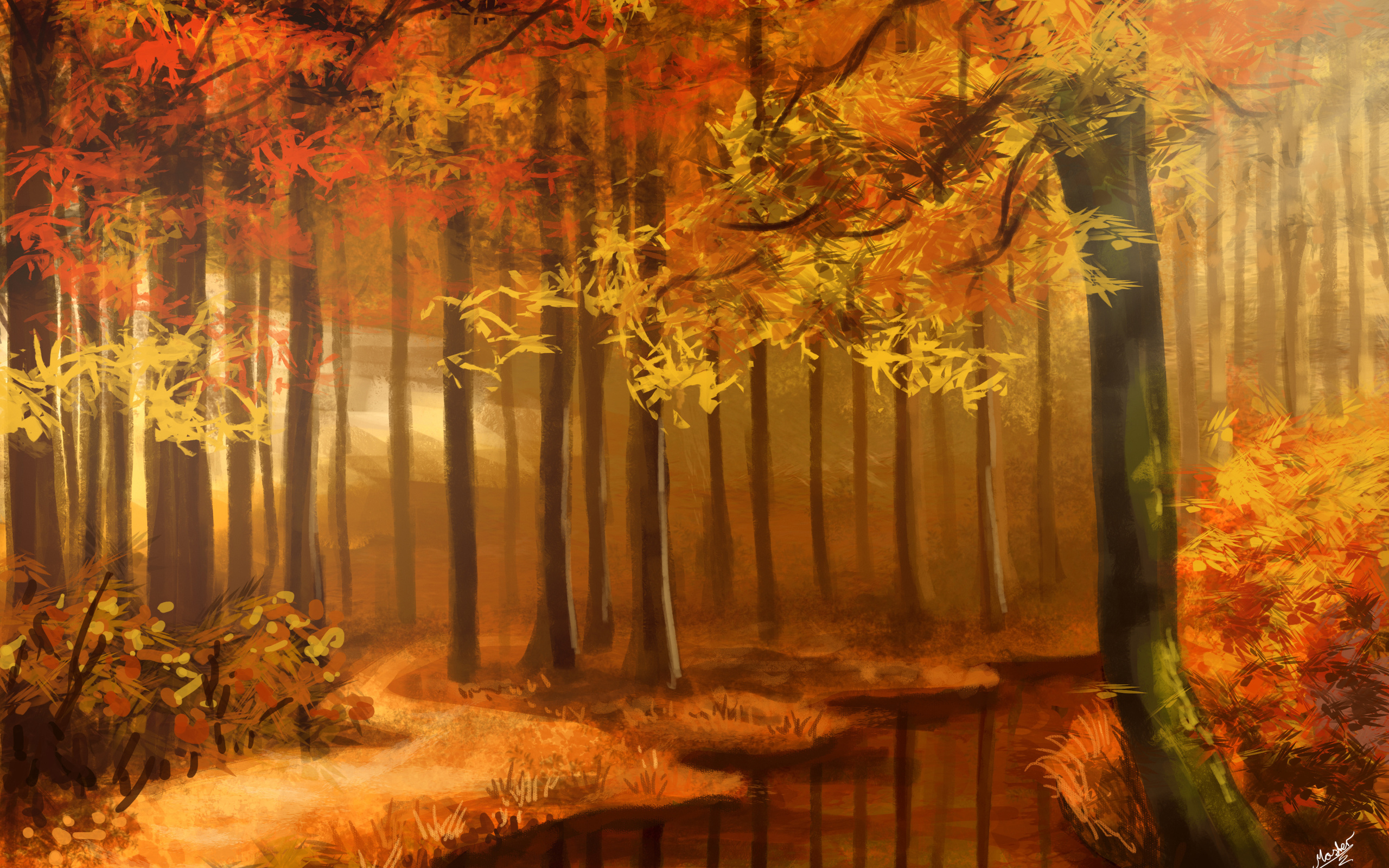 Download mobile wallpaper Fantasy, Forest for free.