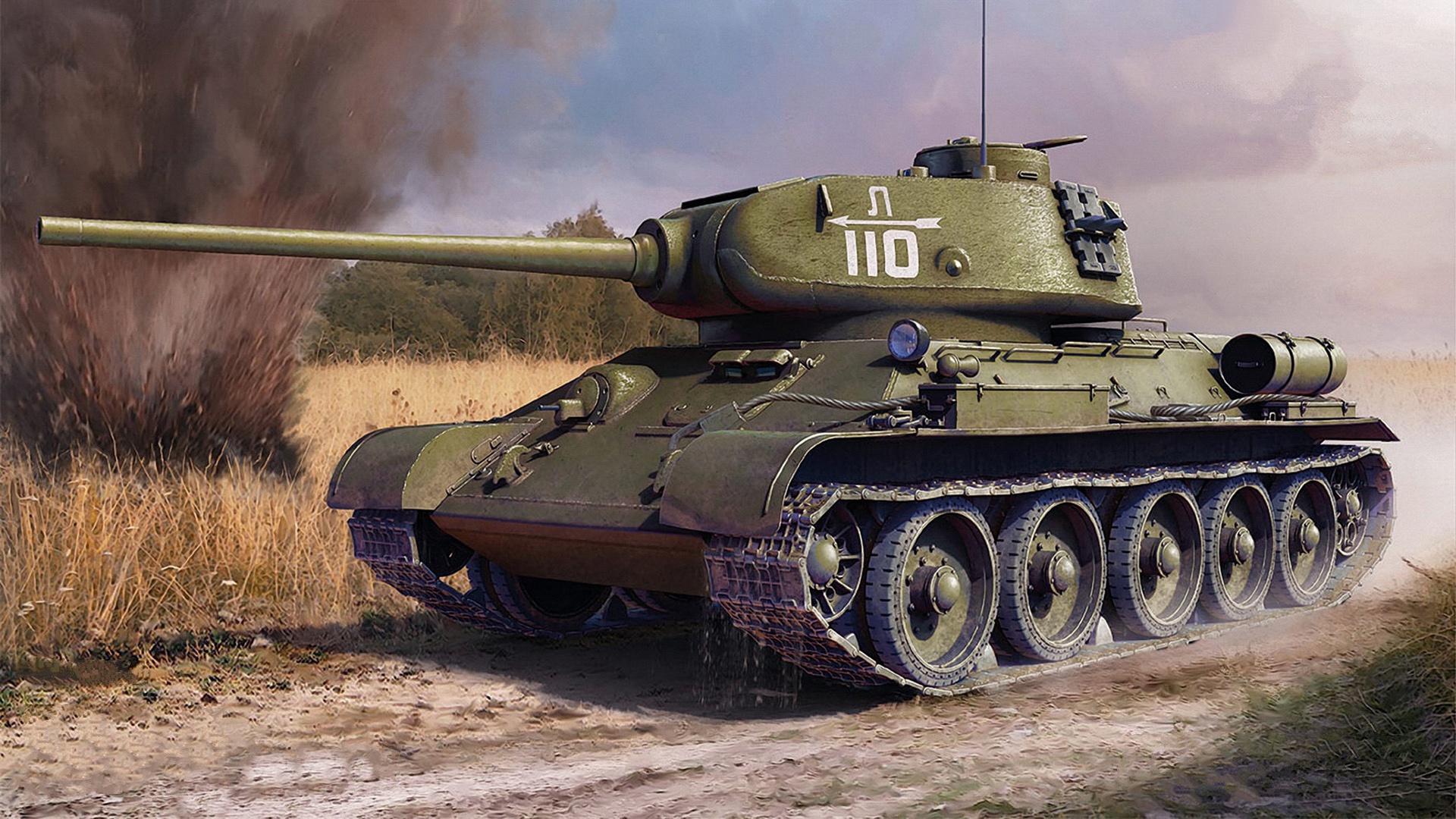 Laden Sie das Panzer, Militär, T 34-Bild kostenlos auf Ihren PC-Desktop herunter