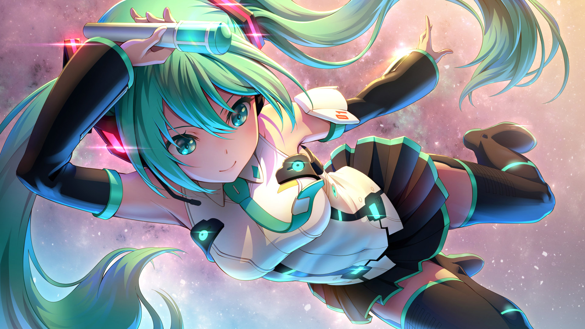 Téléchargez gratuitement l'image Vocaloïde, Animé, Hatsune Miku sur le bureau de votre PC