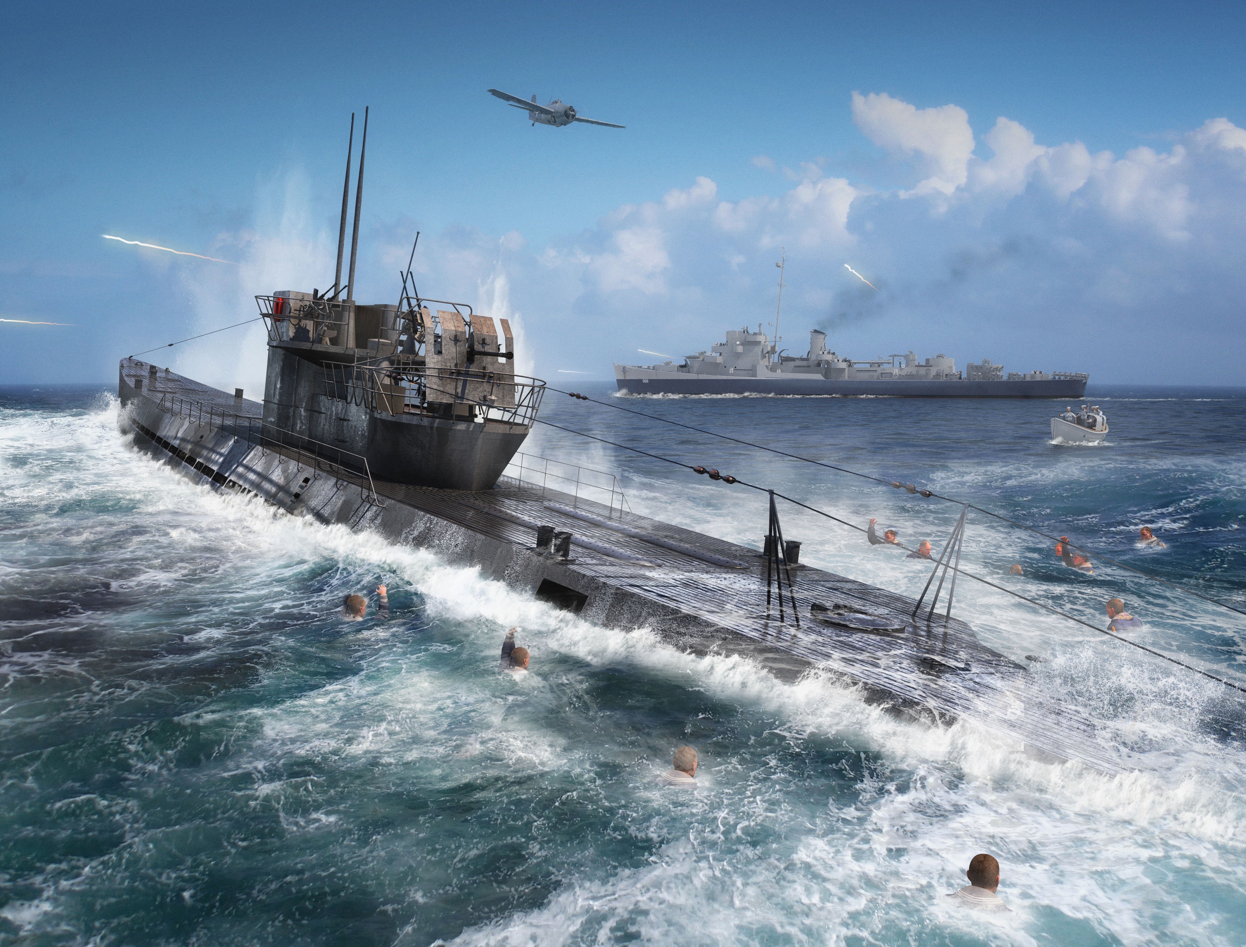 Free download wallpaper Submarine, Military, Warship, Warships on your PC desktop