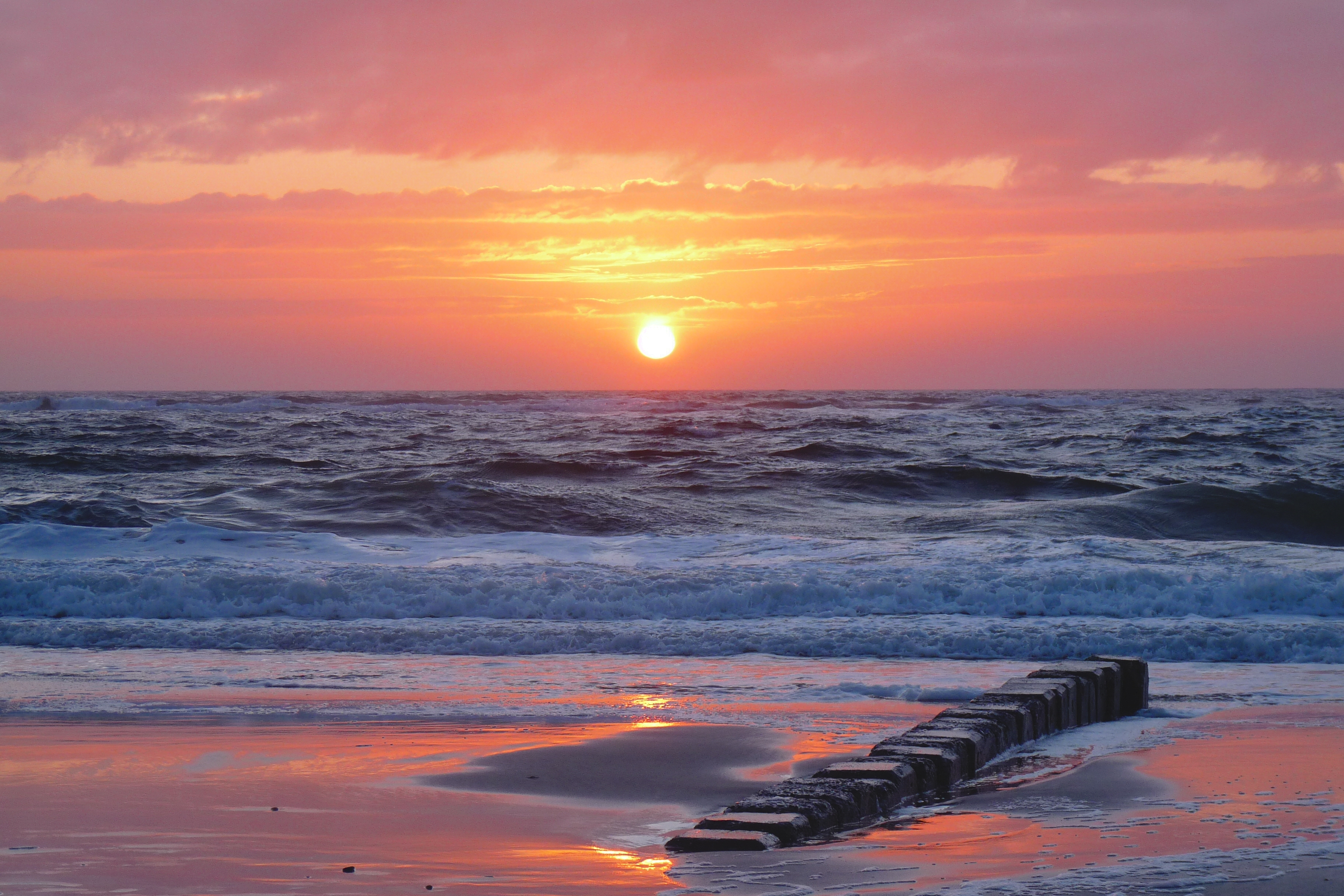 Laden Sie das Natur, Sunset, Bank, Es Ist Wunderschön, Sea, Ufer, Landschaft, Hübsch-Bild kostenlos auf Ihren PC-Desktop herunter