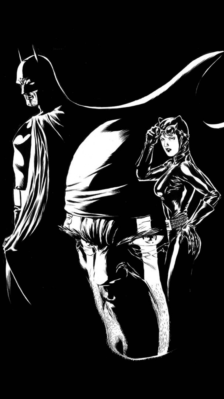 Download mobile wallpaper Batman, Catwoman, Comics for free.