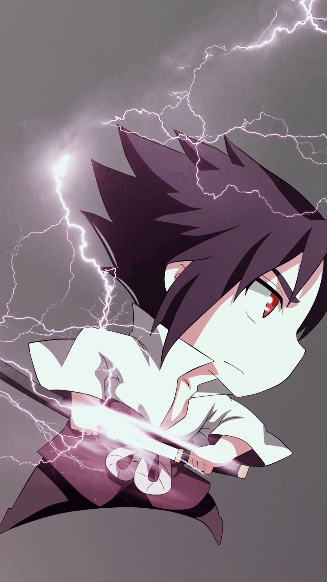 Download mobile wallpaper Anime, Naruto, Sasuke Uchiha, Chibi for free.