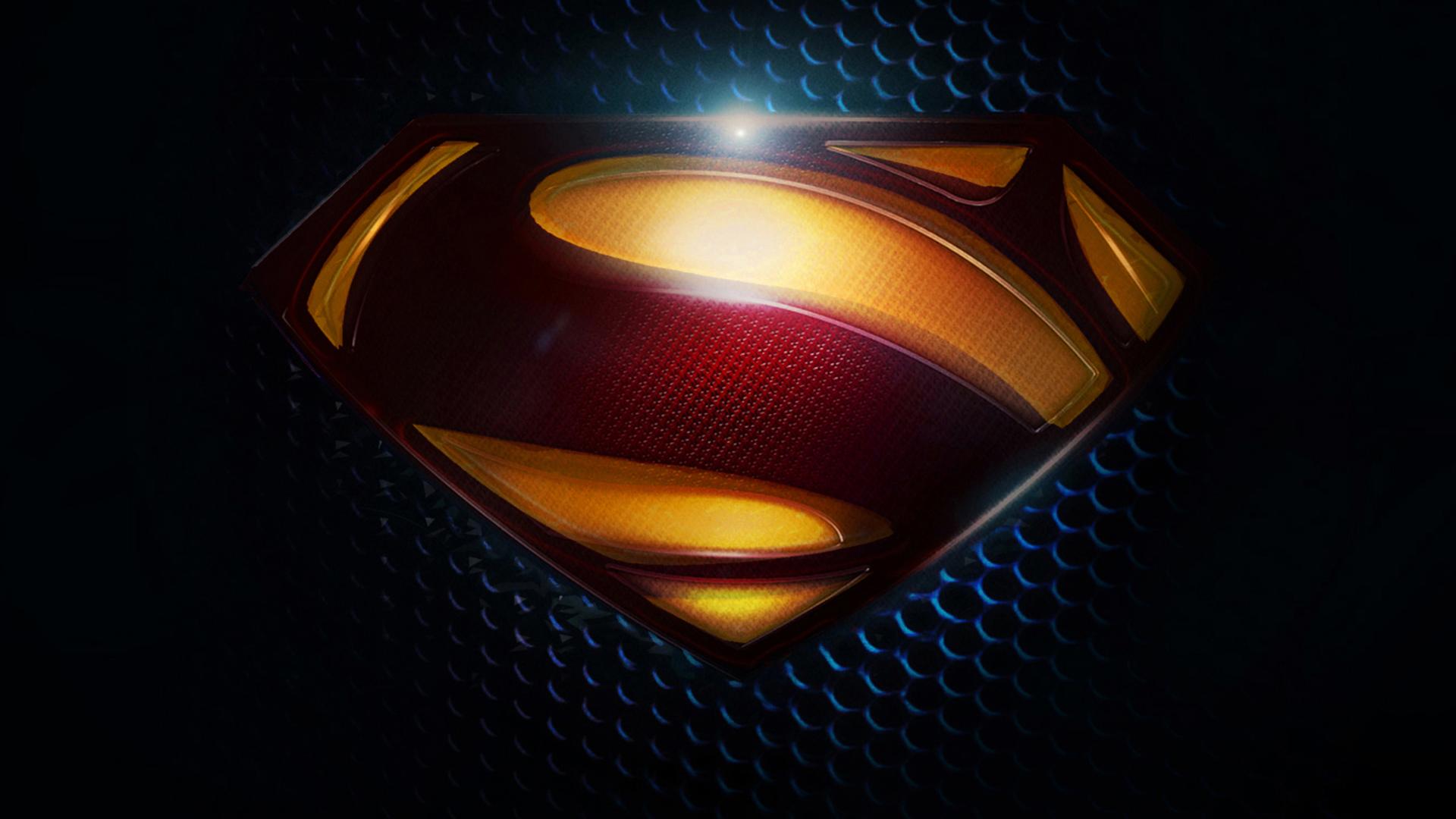 Завантажити шпалери безкоштовно Супермен, Людина Зі Сталі, Комікси, Логотип Супермена картинка на робочий стіл ПК