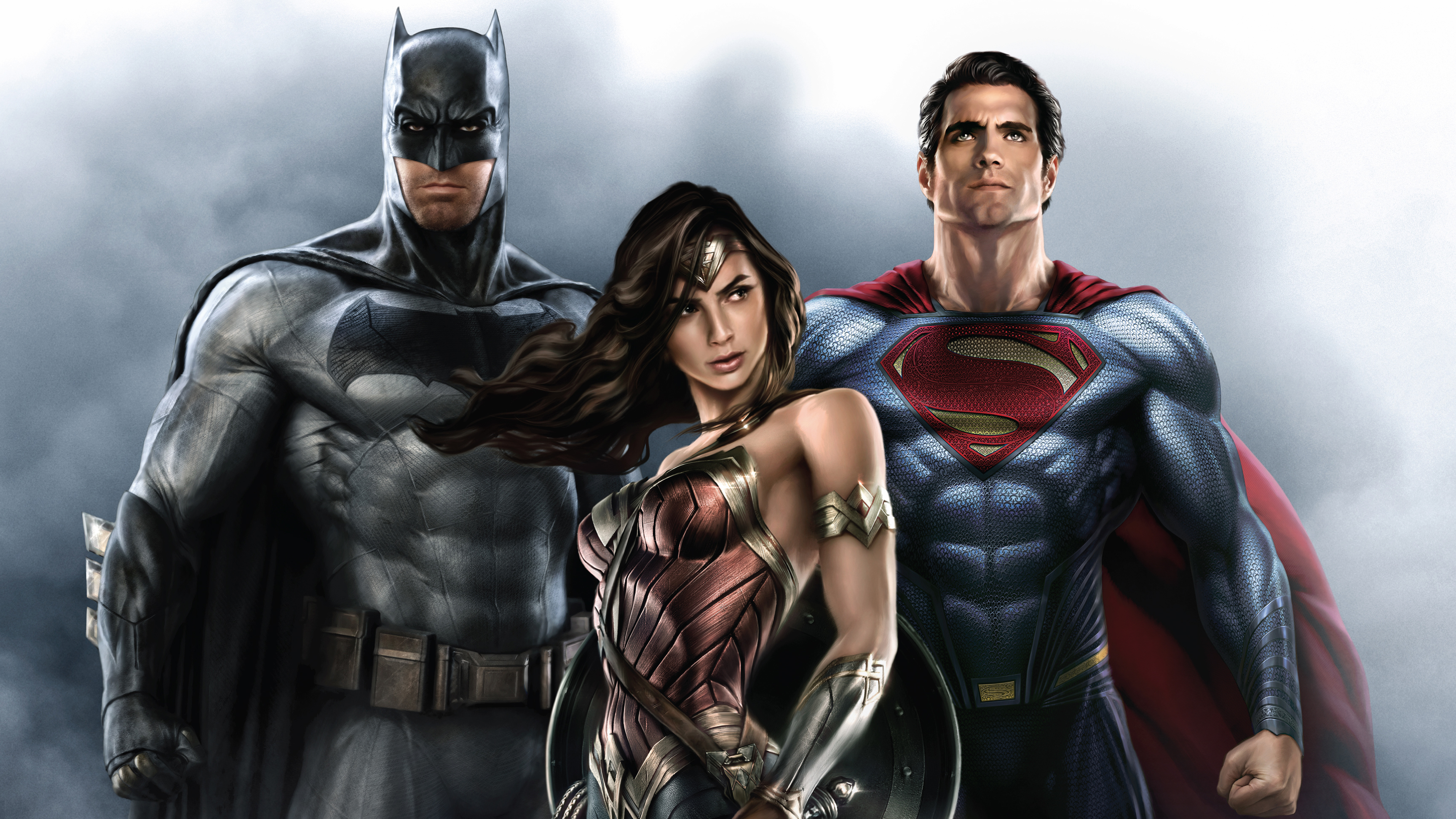 Download mobile wallpaper Batman, Superman, Movie, Dc Comics, Wonder Woman, Justice League for free.